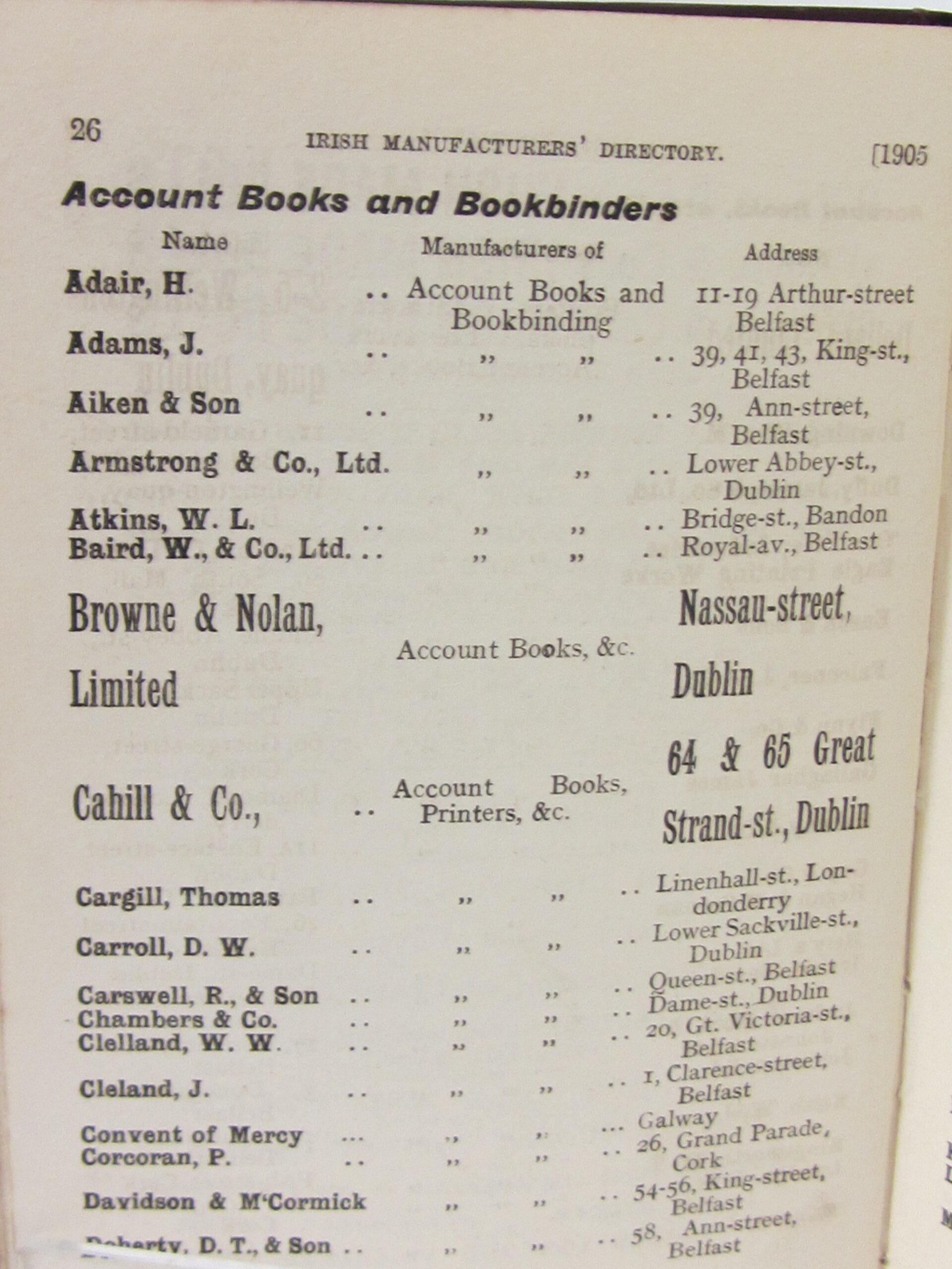 Irish Manufacturers' Directory and Year Book 1905 - Image 6