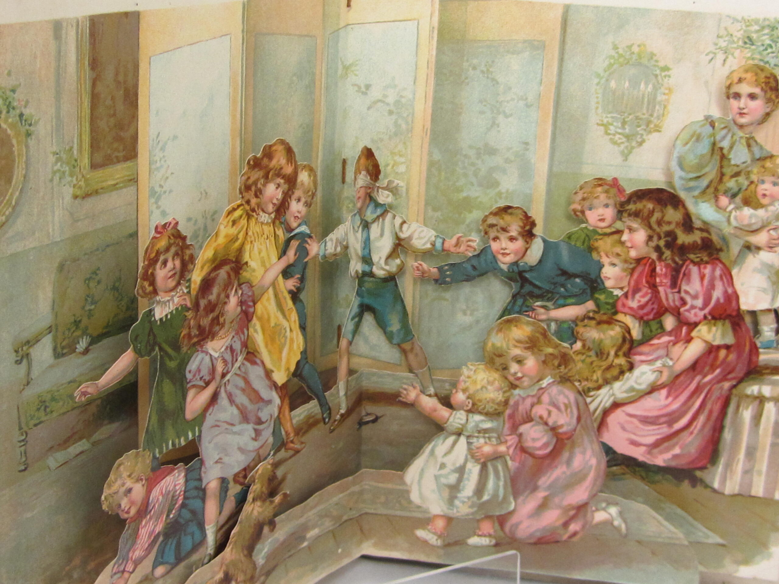What The Children Like. Early Pop-Up Book (1897) - Image 4