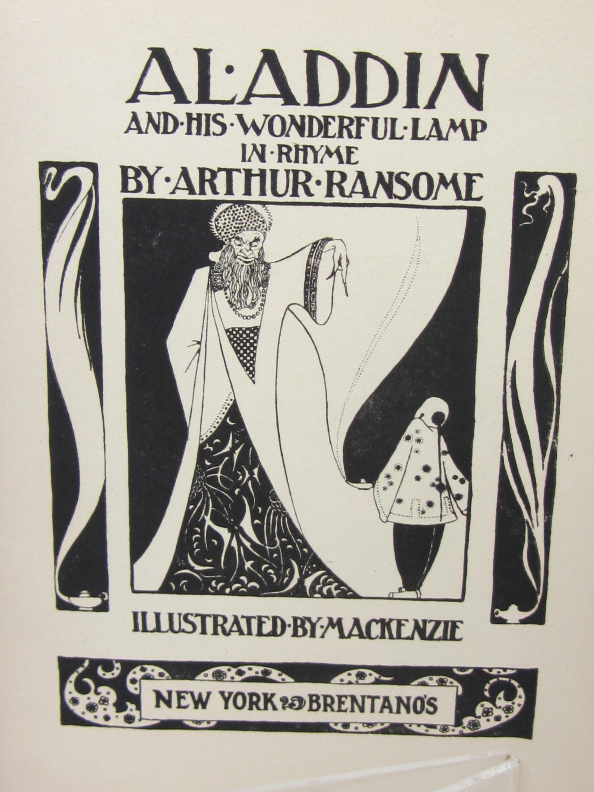 Aladdin in Rhyme. Illustrated by Thomas Mackenzie (1919) - Image 4