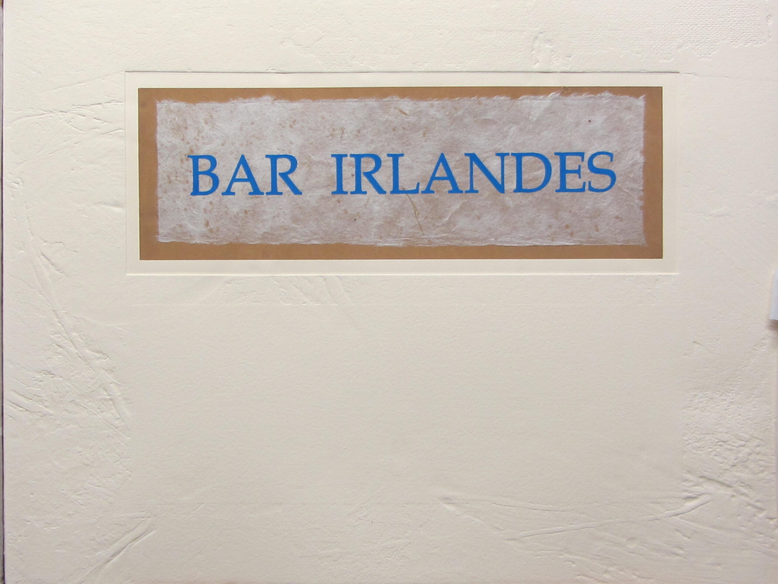 Bar Irlandes. Poems. One of 25 Copies Signed by the Artist (1999) - Image 11