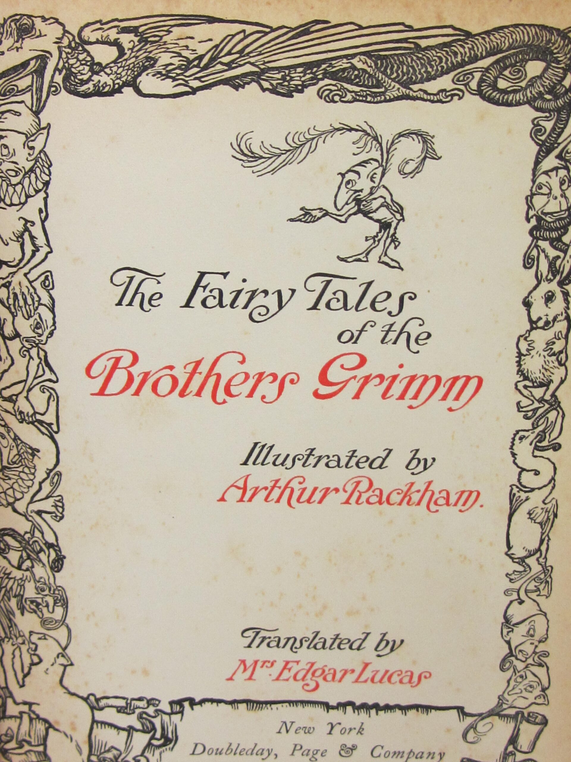 Fairy Tales. Illustrated by Arthur Rackham (1916) - Image 3