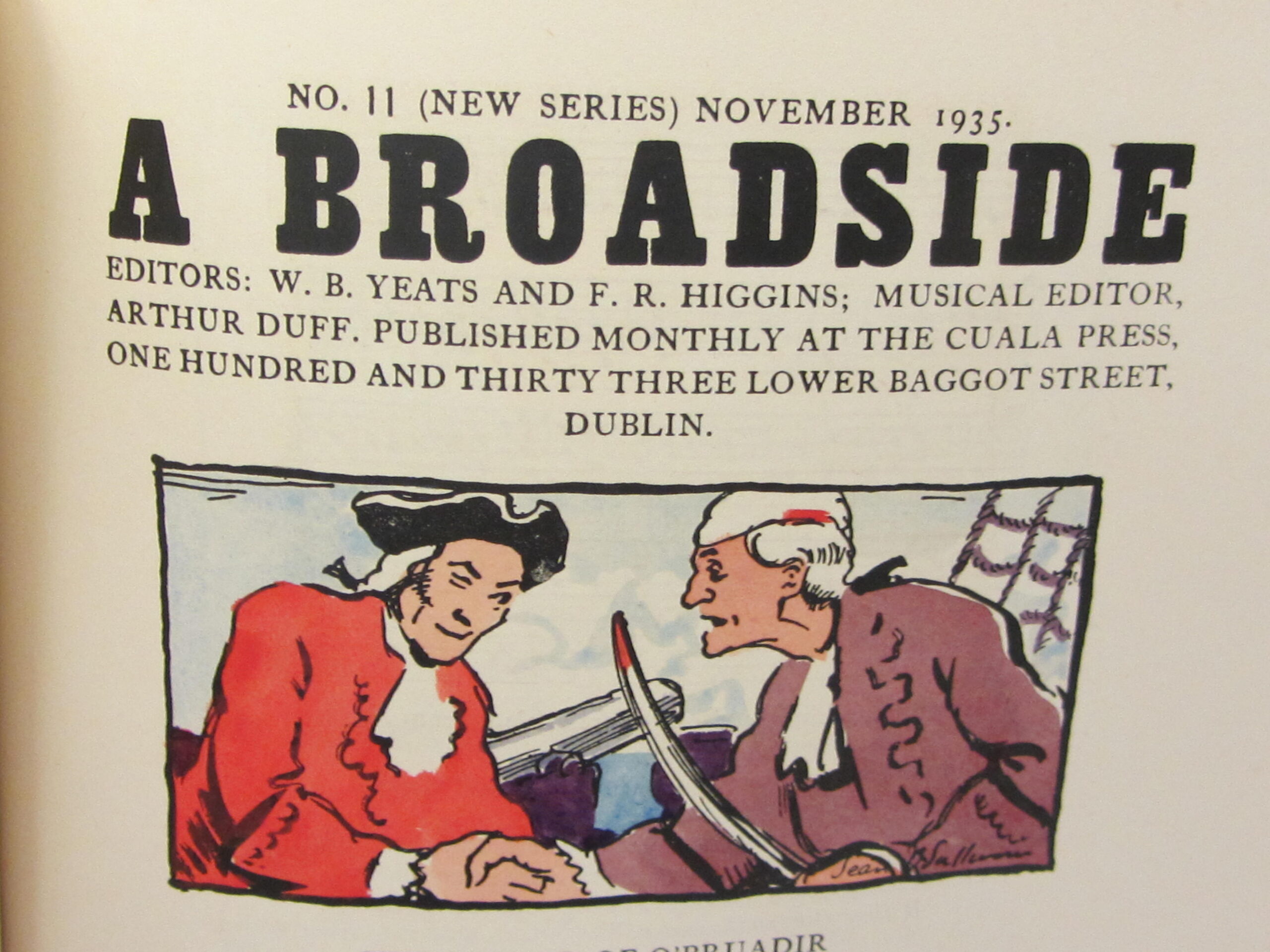 Broadsides. A Collection of Old and New Songs. One of 100 Signed Copies (1935) - Image 9