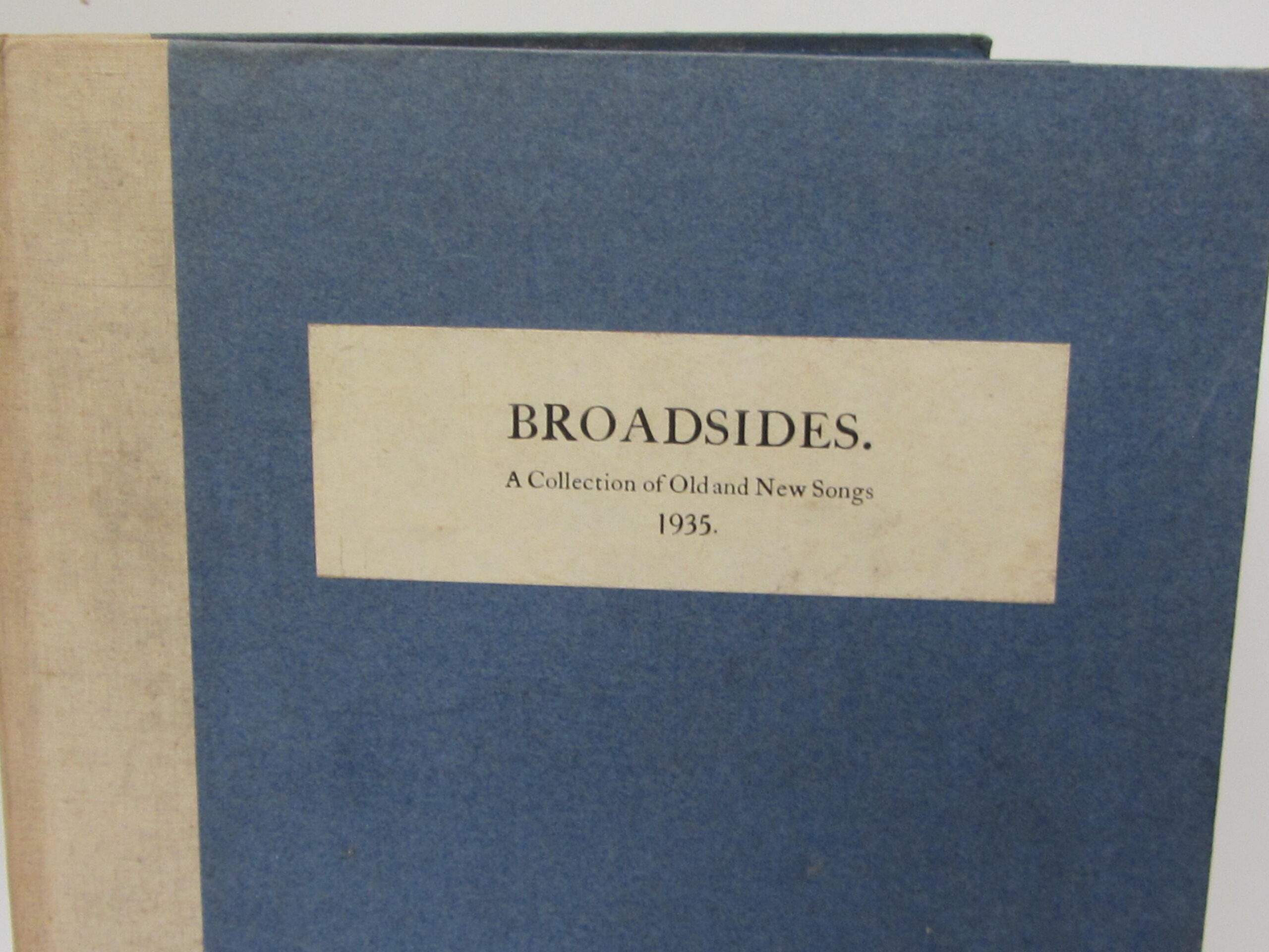 Broadsides. A Collection of Old and New Songs. One of 100 Signed Copies (1935) - Image 14