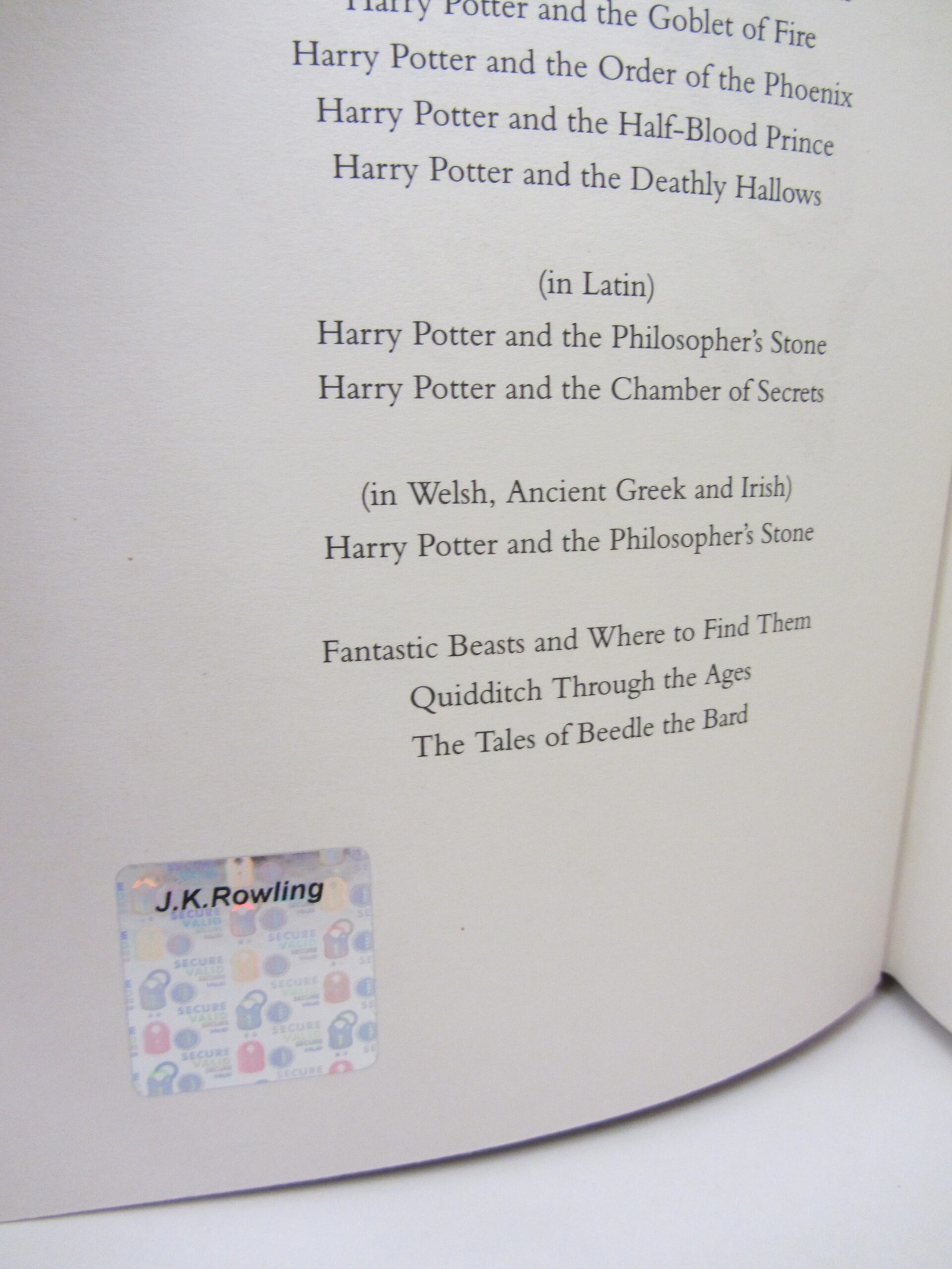 The Casual Vacancy. Signed by the Author (2012) - Image 6