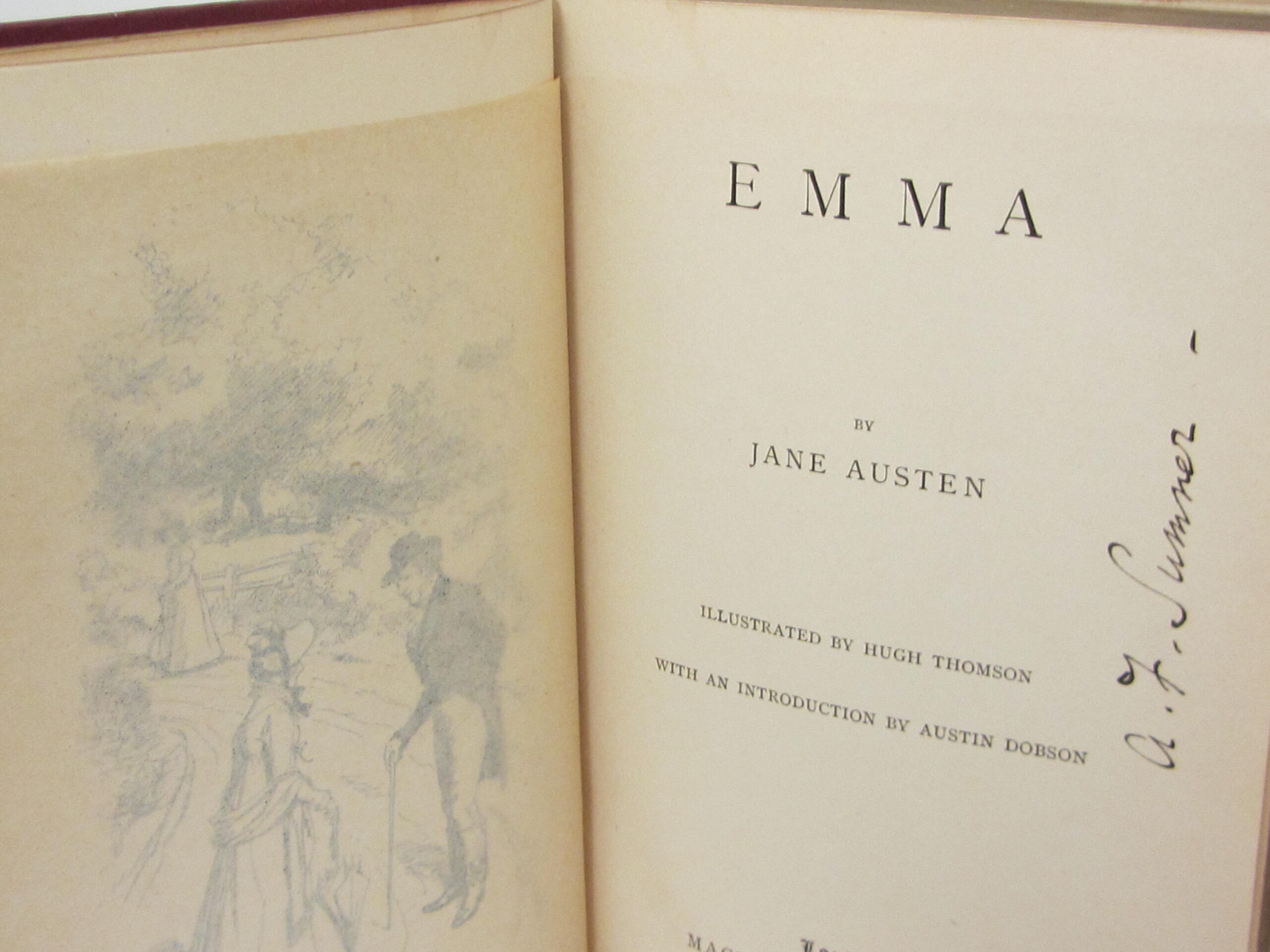 Emma. Illustrated by Hugh Thomson (1896) - Image 3
