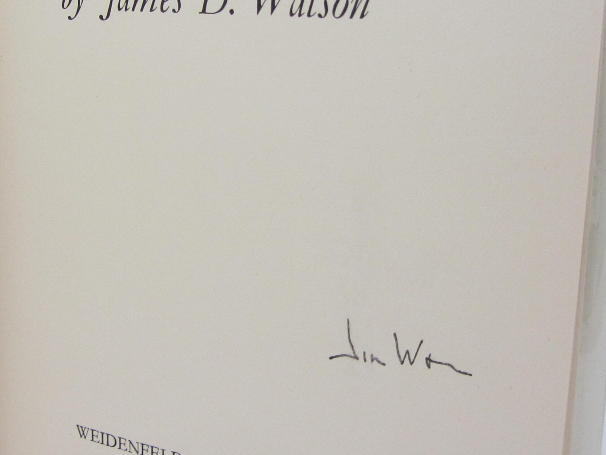 The Double Helix. Signed by the Author (1968) - Image 5