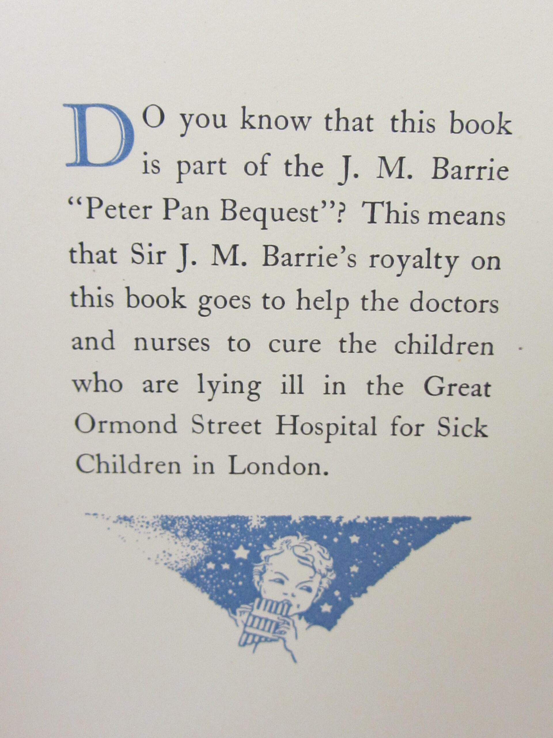 Peter Pan and Wendy. Illustrated by Gwynned Hudson (1931) - Image 2