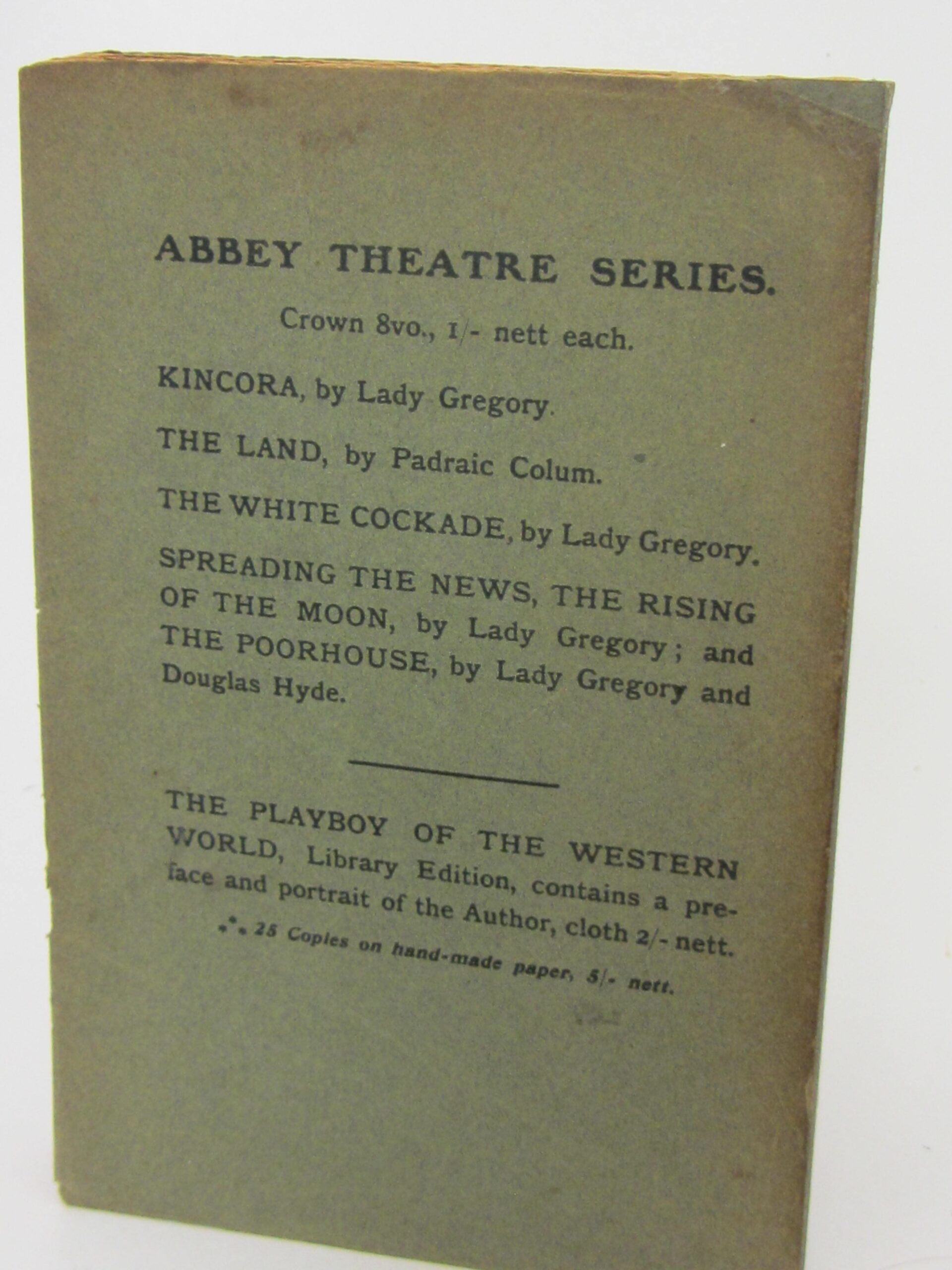 The Playboy of the Western World. First Edition (1907) - Image 3