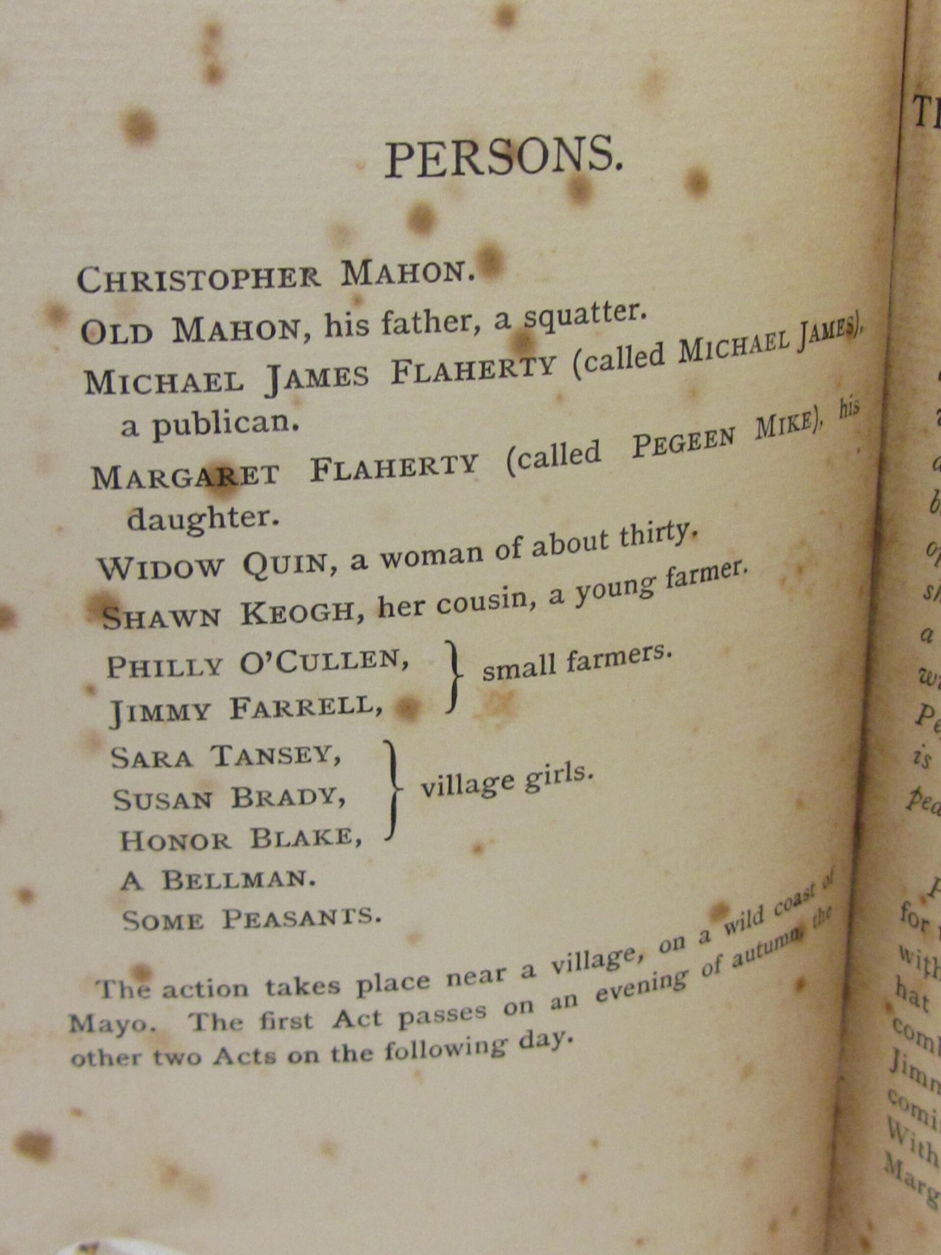 The Playboy of the Western World. First Edition (1907) - Image 5