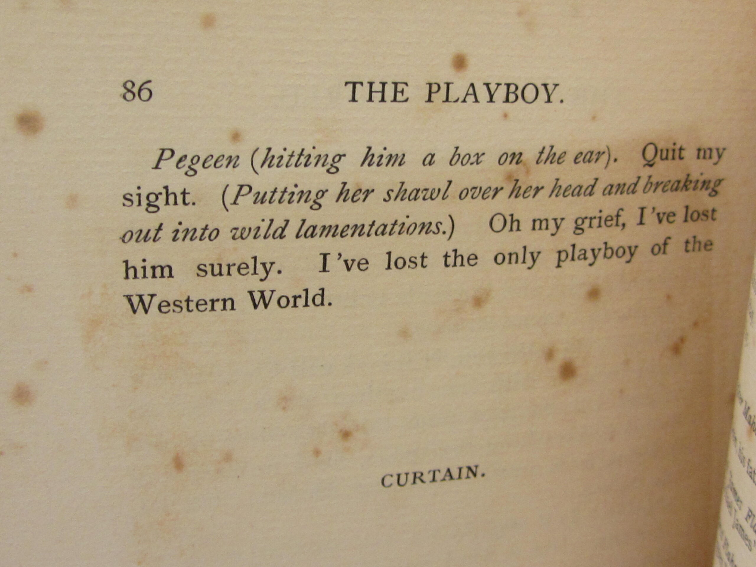 The Playboy of the Western World. First Edition (1907) - Image 6