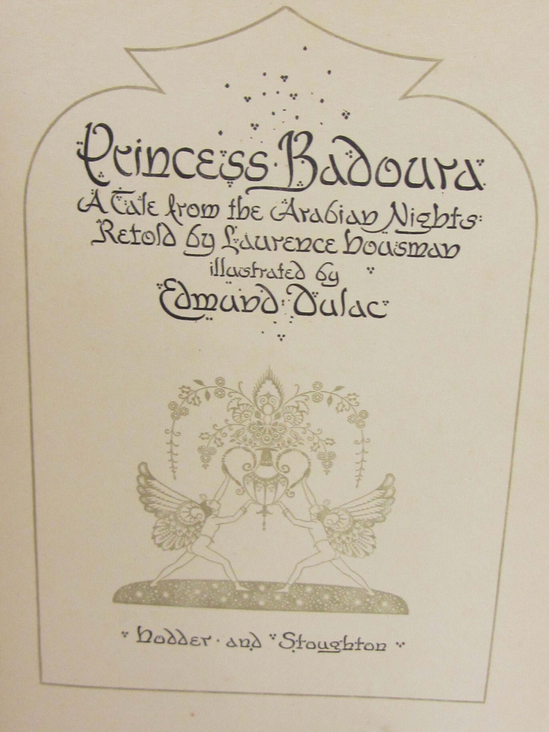 Princess Badoura. A Tale from the Arabian Nights. Illustrated by Edmund Dulac (1913) - Image 5
