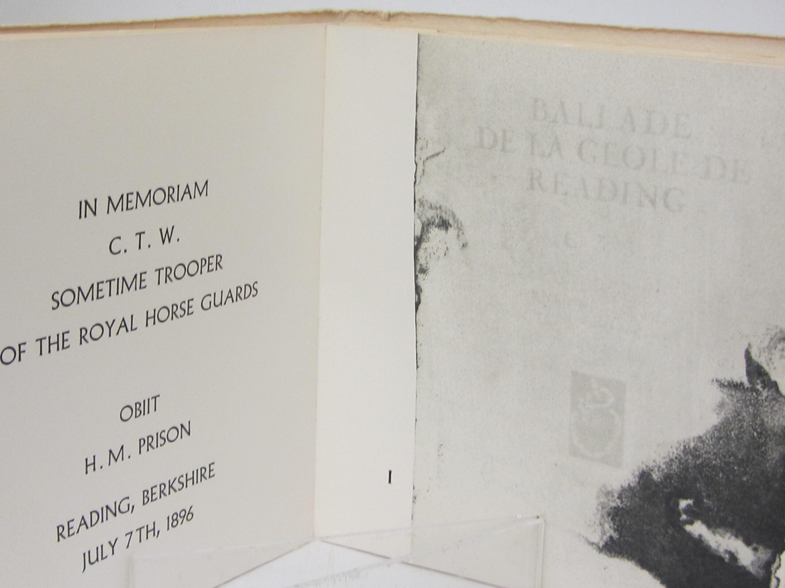 La Ballade De La Geole De Reading. Limited Edition (1980) - Image 4