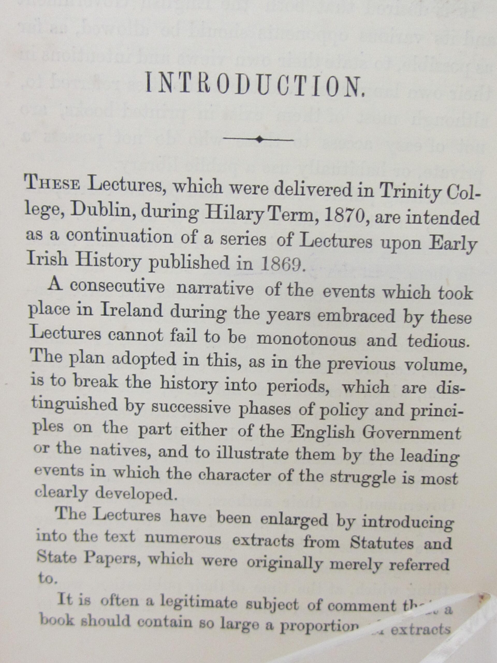 Lectures on the History of Ireland (1870) - Image 4