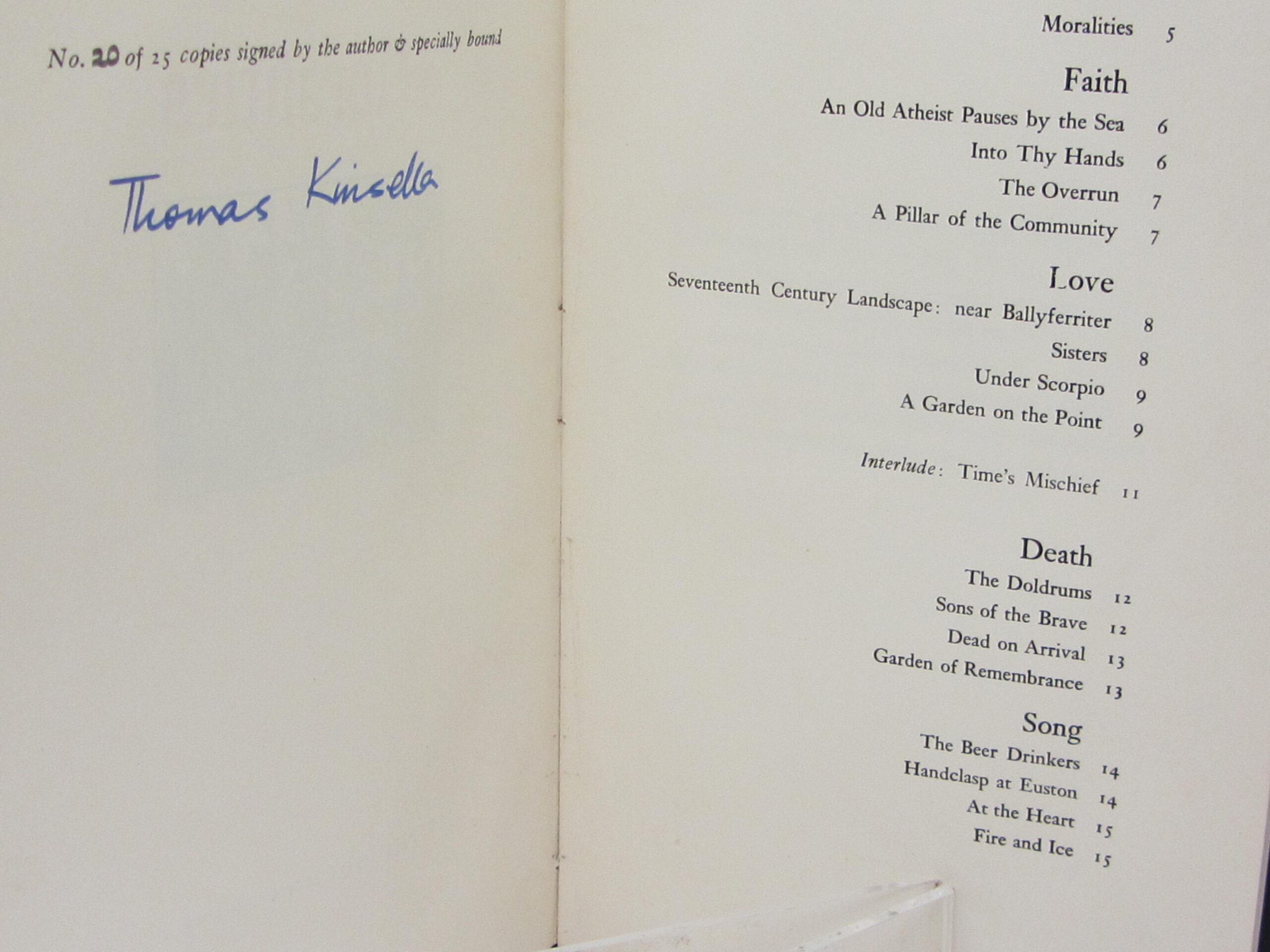 Moralities. Limited Edition of 25 Copies (1960) - Image 4