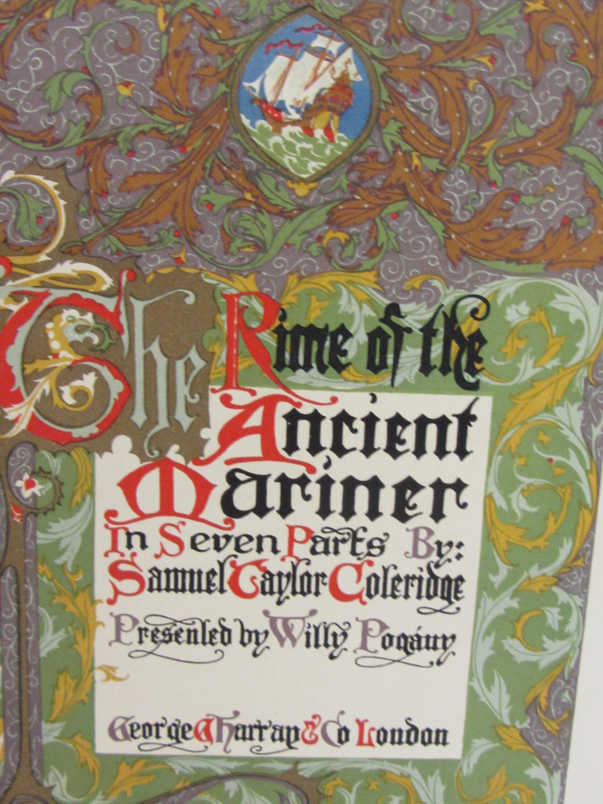 The Rime of the Ancient Marnier. Illustrated By Willie Pogany (1910) - Image 3