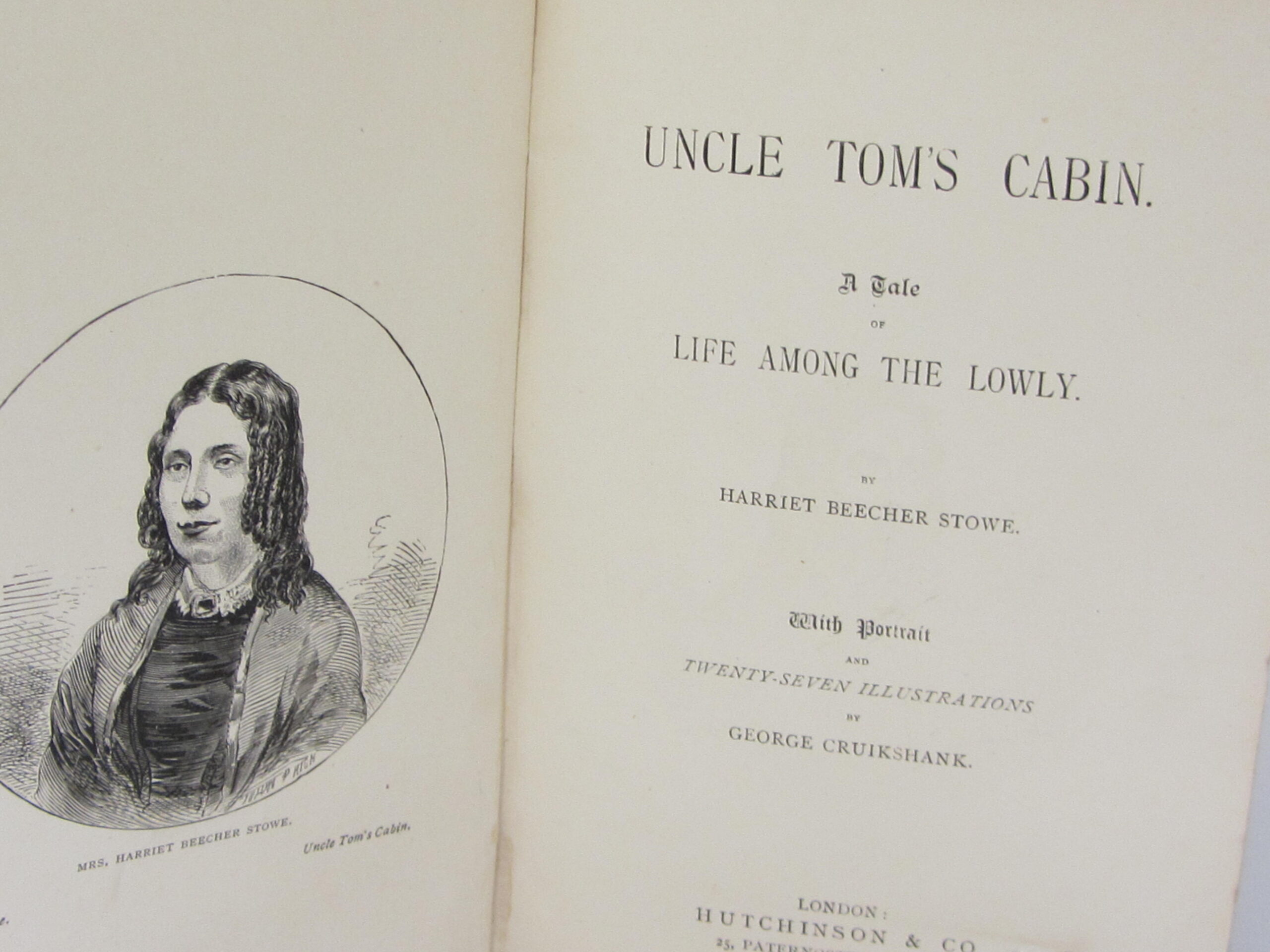 Uncle Tom's Cabin. Illustrations by George Cruikshank (1890) - Image 3