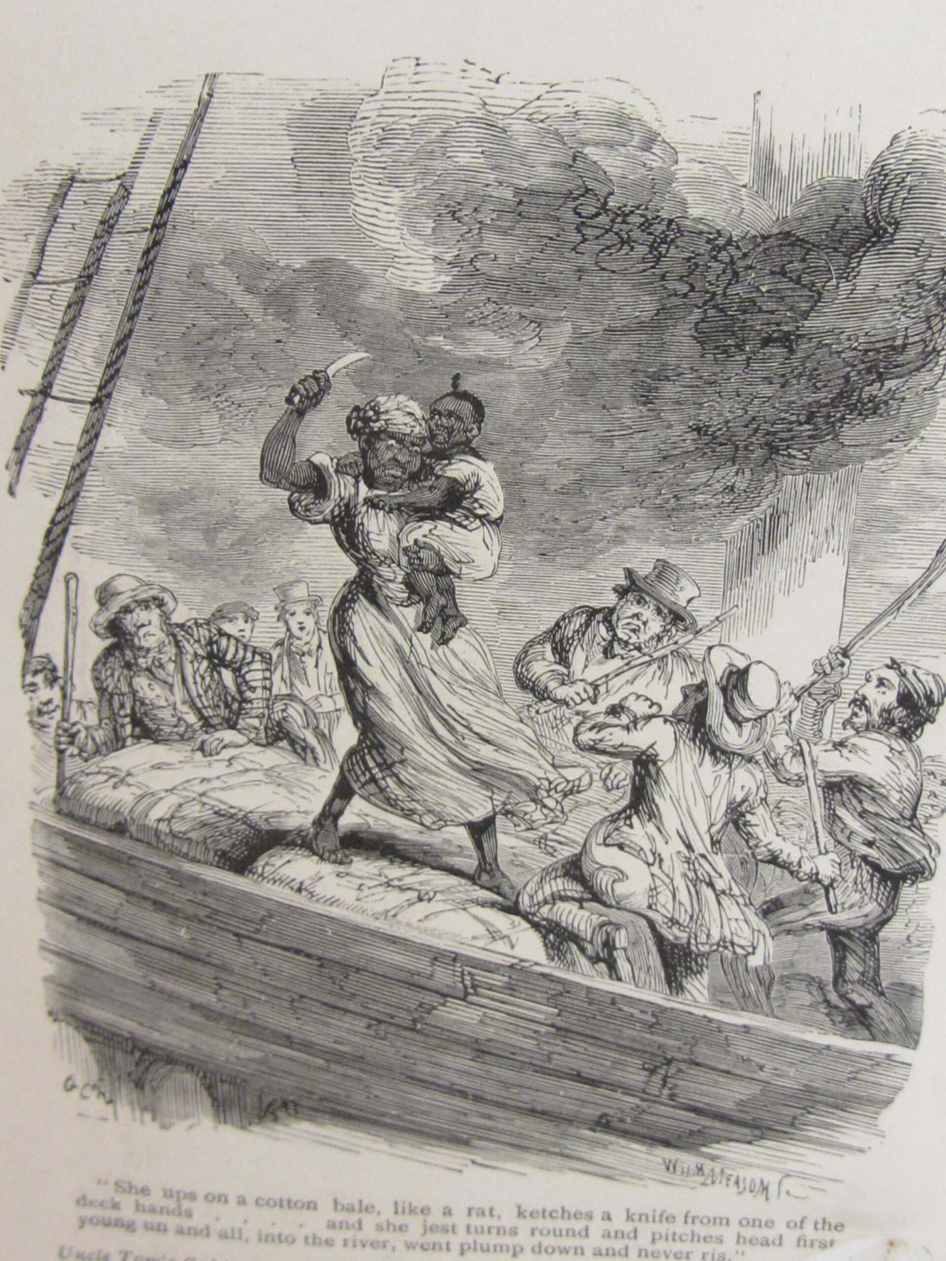 Uncle Tom's Cabin. Illustrations by George Cruikshank (1890) - Image 4