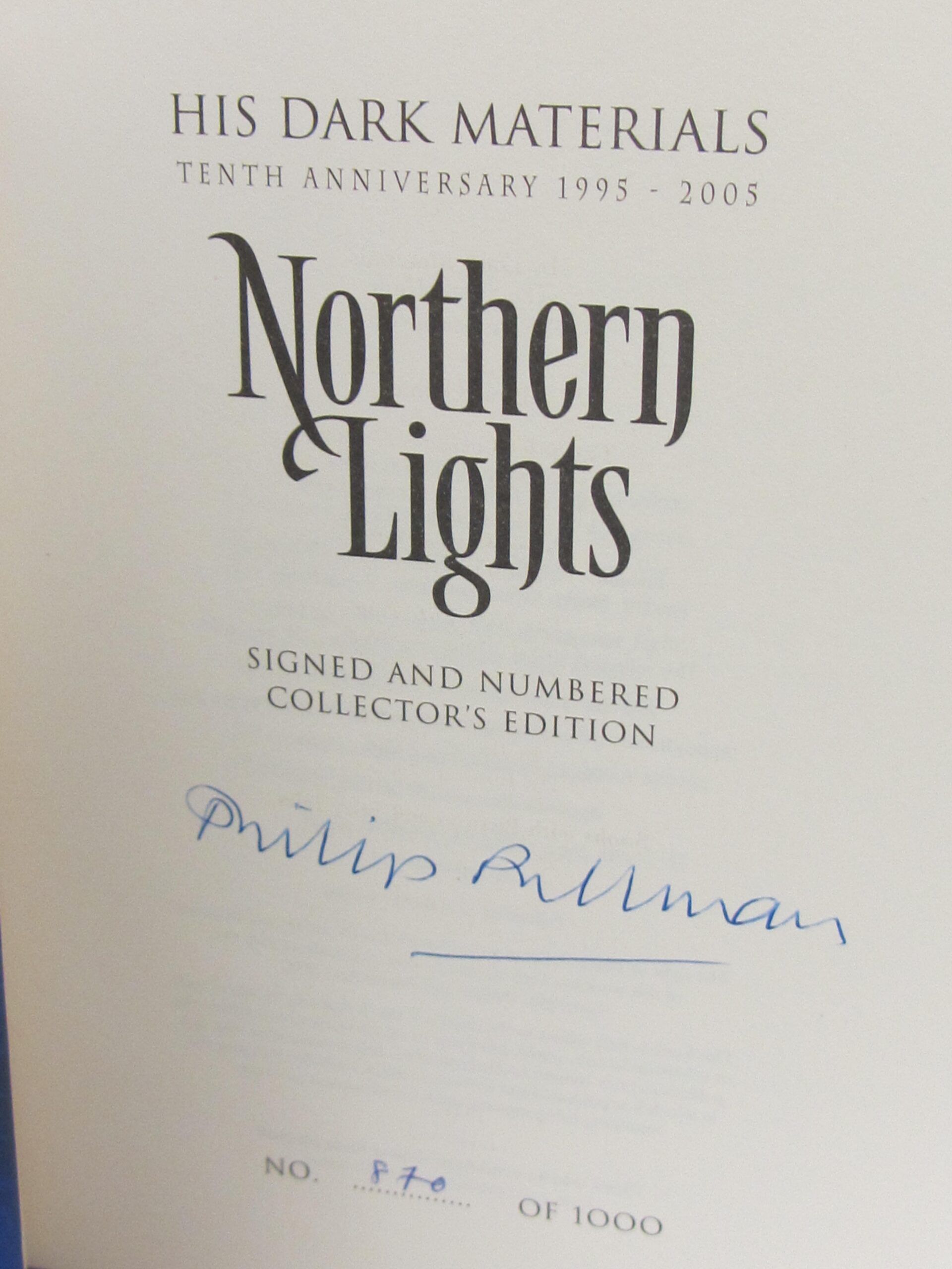 His Dark Materials. Limited Signed Anniversary Edition (2005) - Image 4