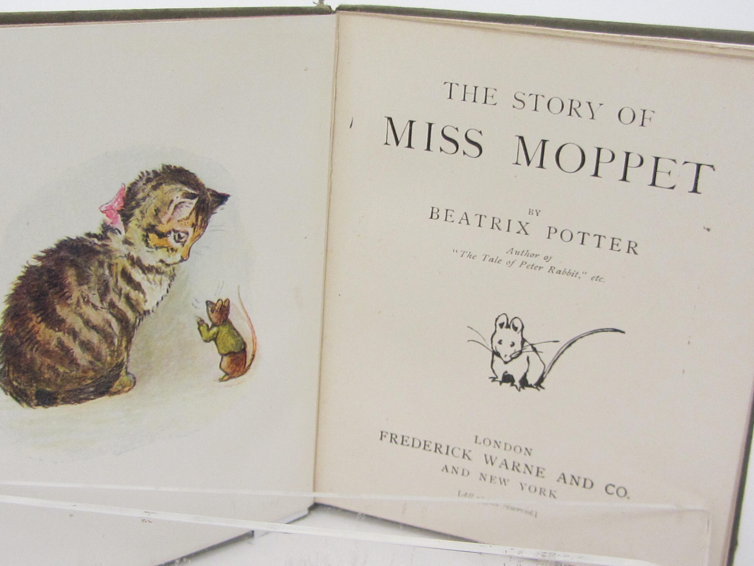 The Story of Miss Moppet. Illustrated By The Author - Image 3
