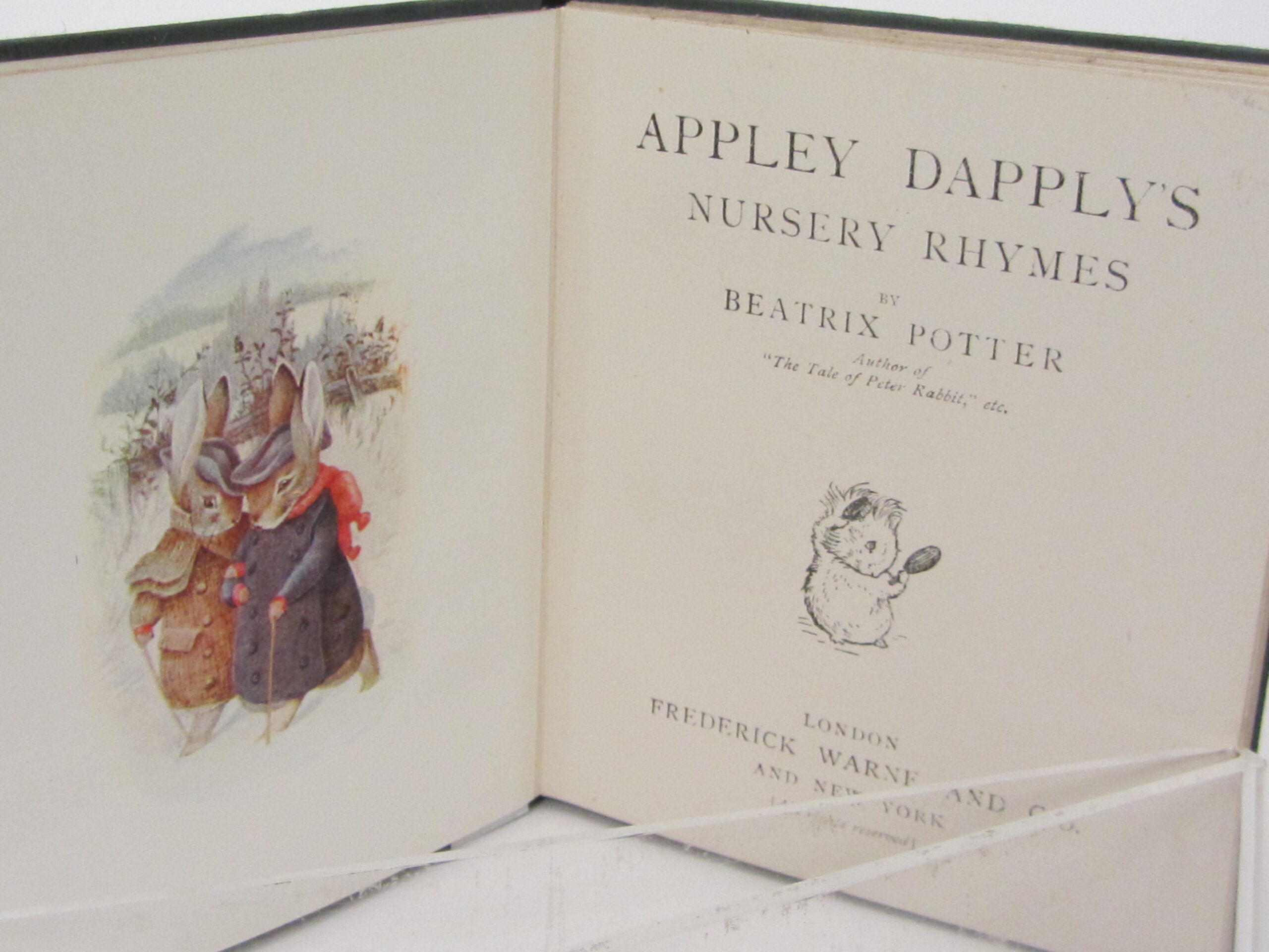 Appley Dapply's Nursery Rhymes. Early Printing - Image 3