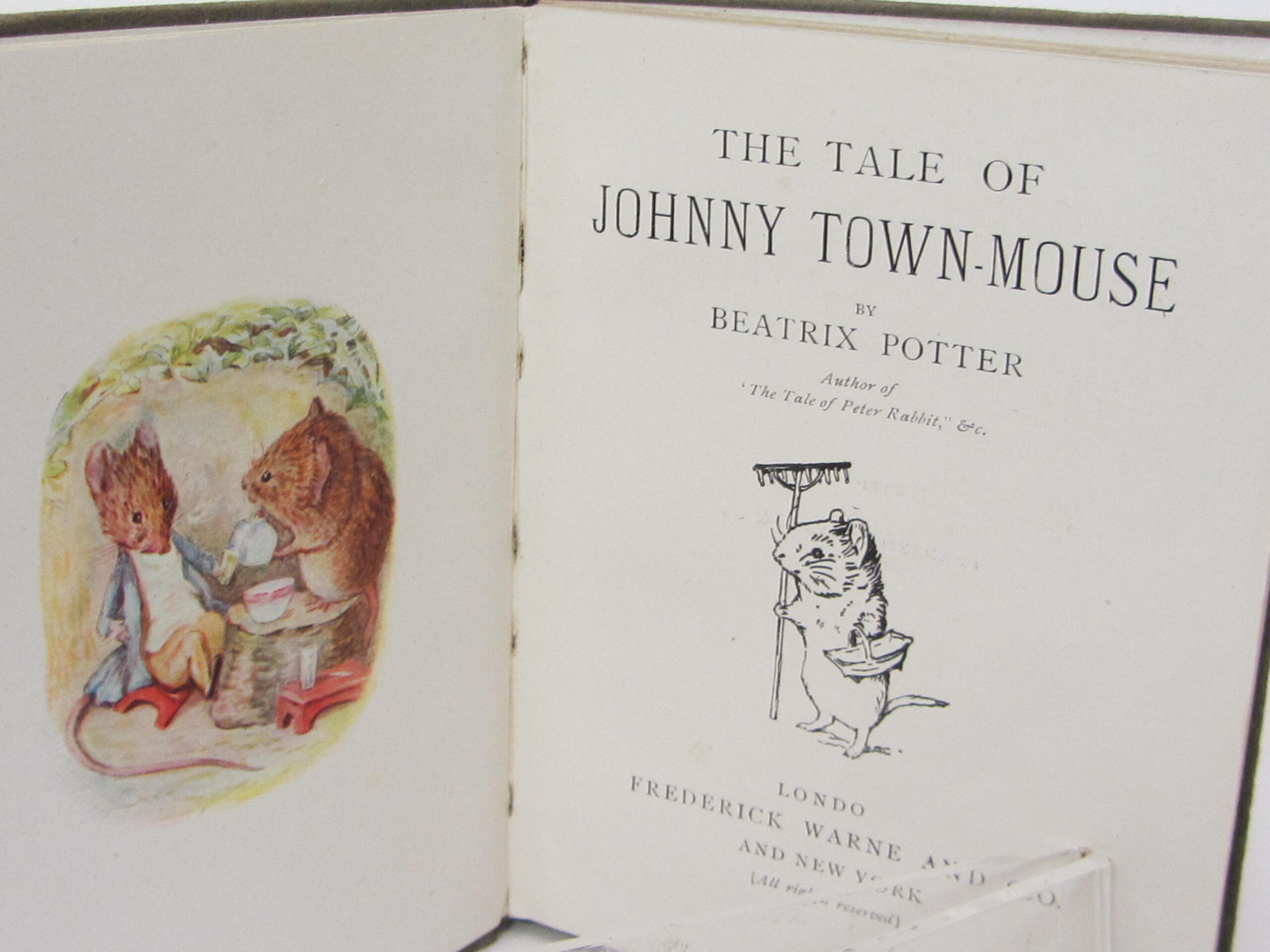 The Tale of Johnny Town-Mouse. First Edition (1918) - Image 3