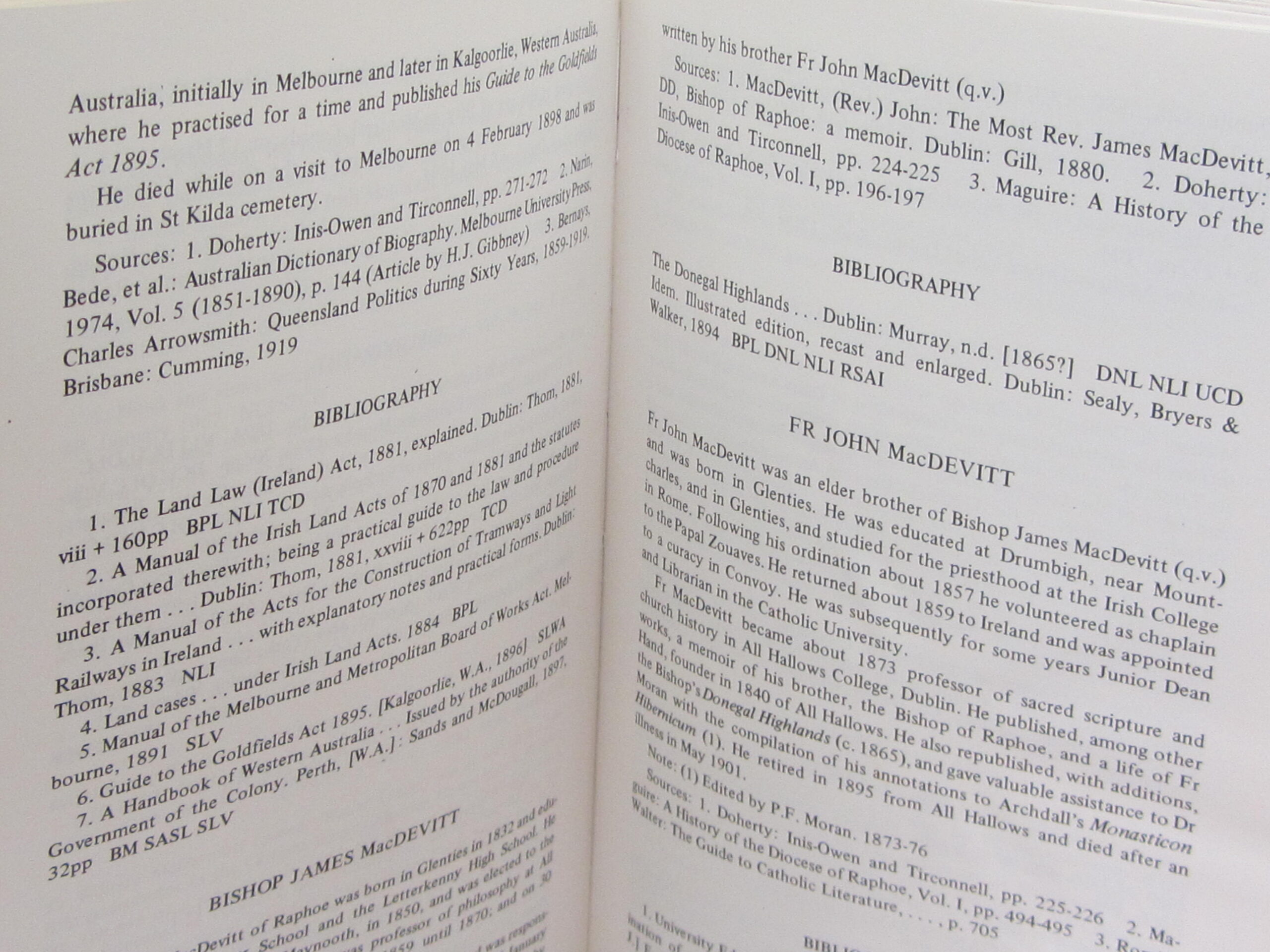 Donegal Authors. A Bibliography (1982) - Image 5