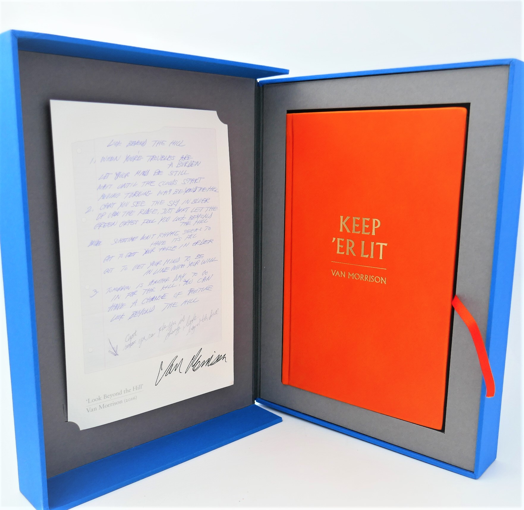 Keep 'Er Lit. New Selected Lyrics. Limited Signed Issue (2020) - Image 2
