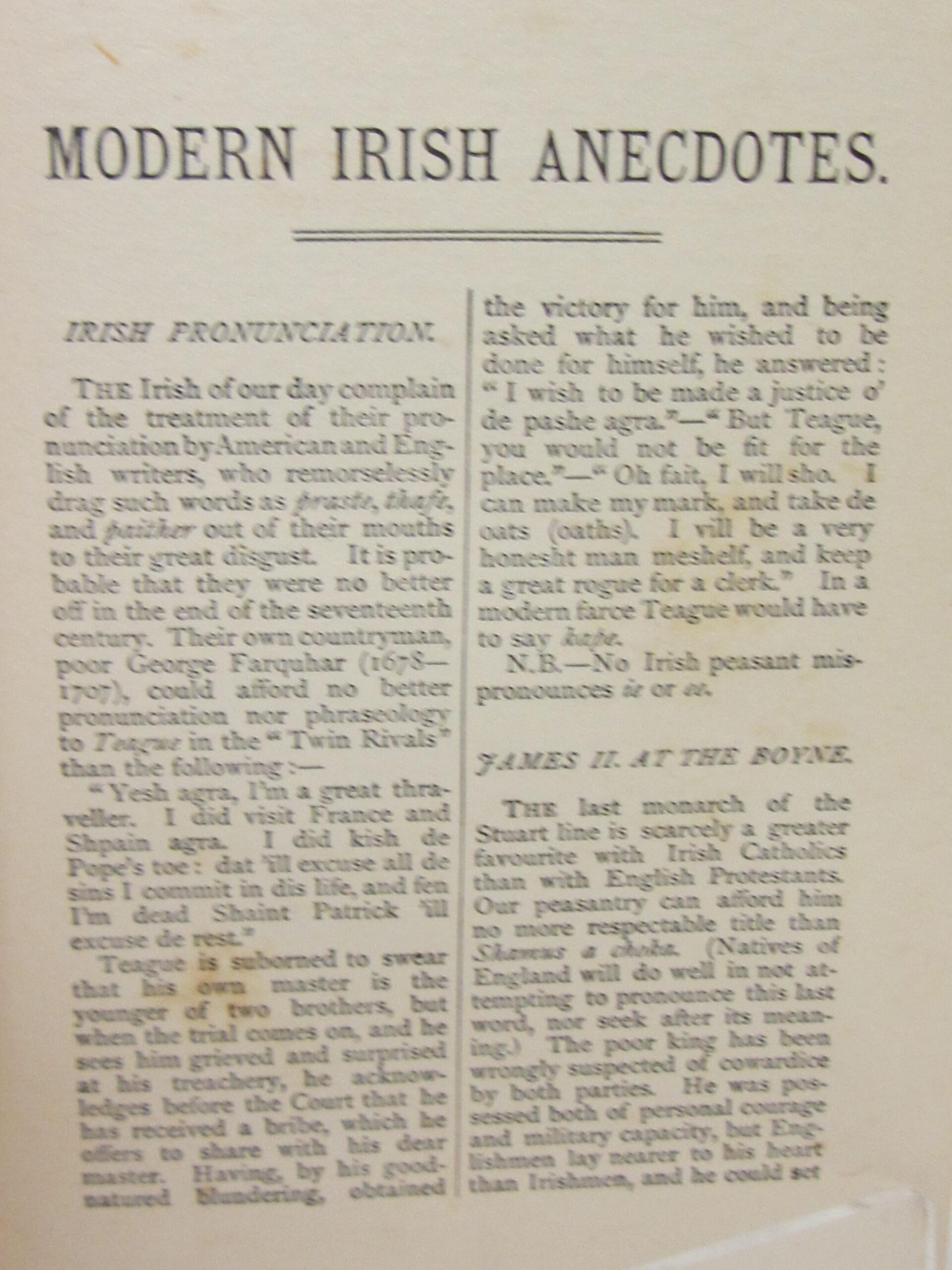 The Book of Modern Irish Anecdotes (1920) - Image 4