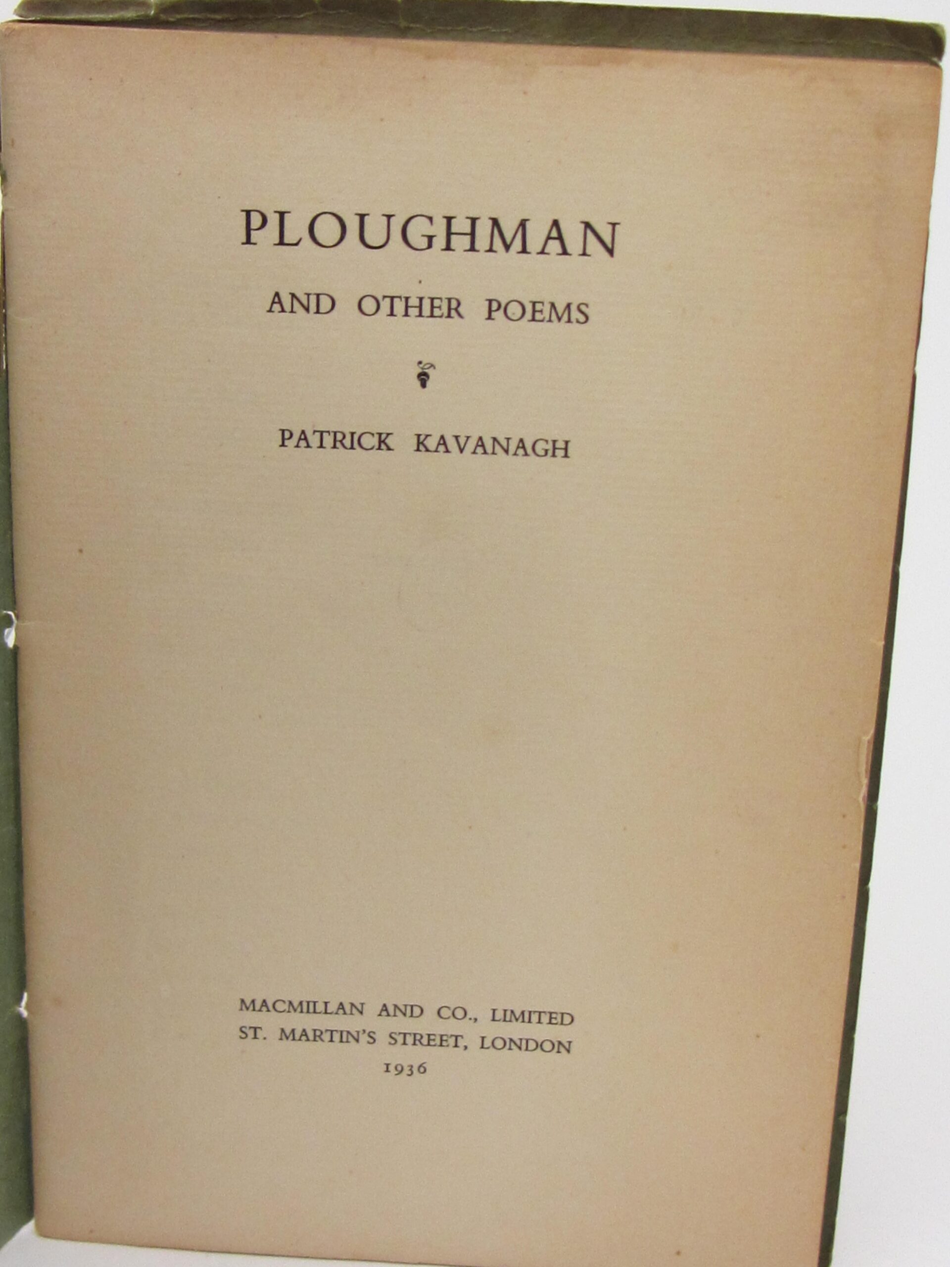 Ploughman And Other Poems (1936) - Image 4