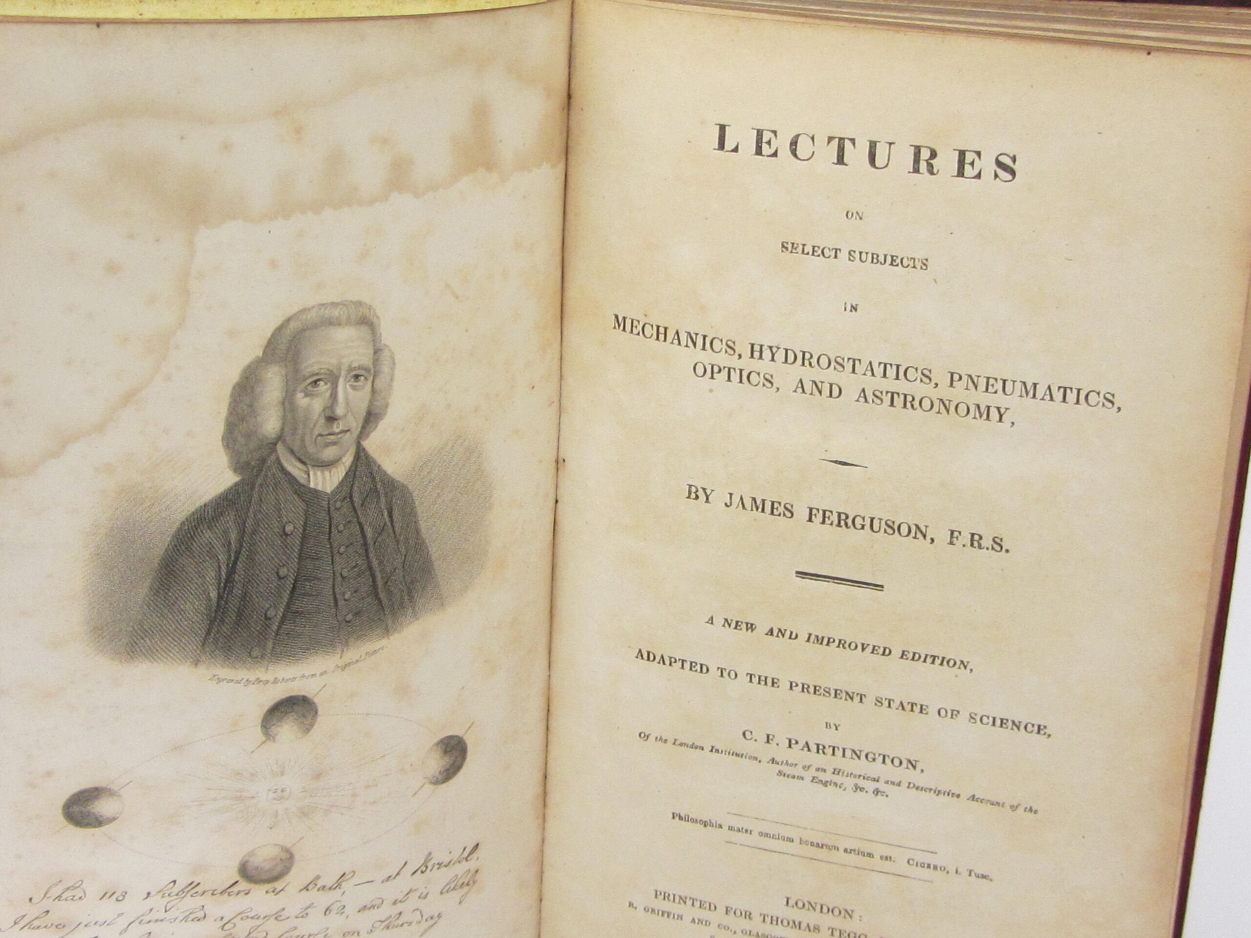 Lectures On Select Subjects in Mechanics (1839) - Image 3