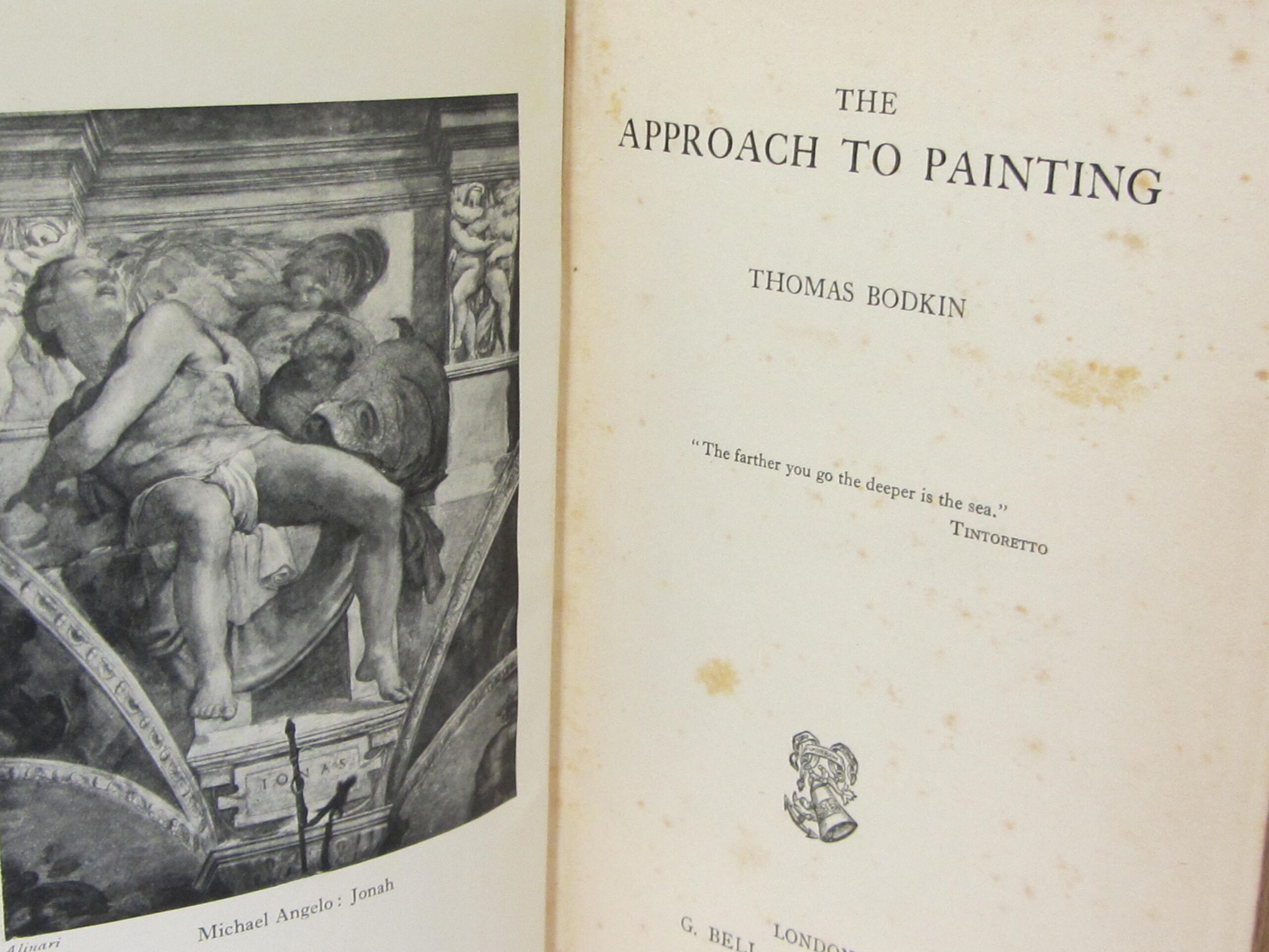 The Approach to Painting. Author Inscribed (1927) - Image 3