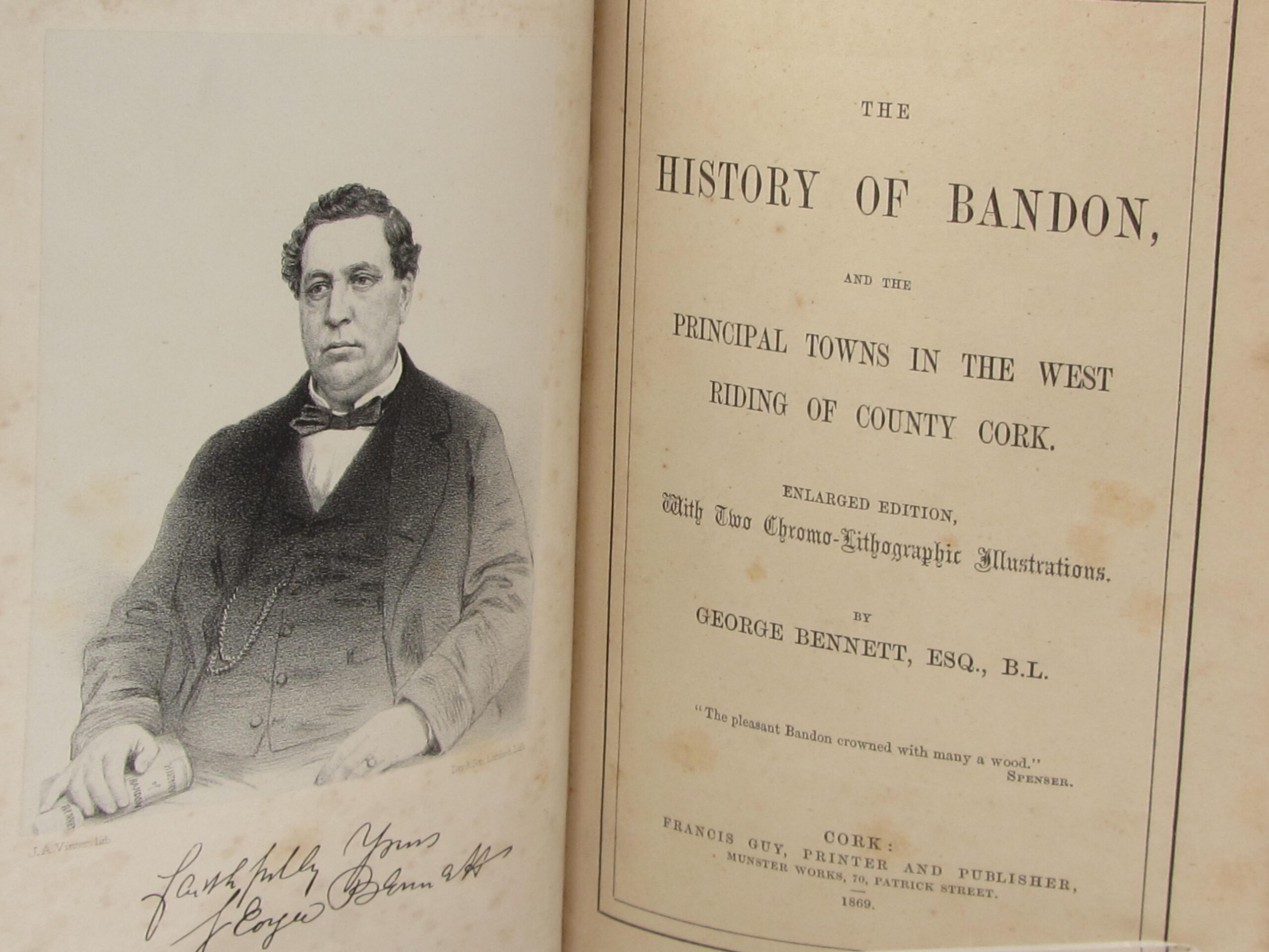 The History of Bandon. Enlarged Edition (1869) - Image 3