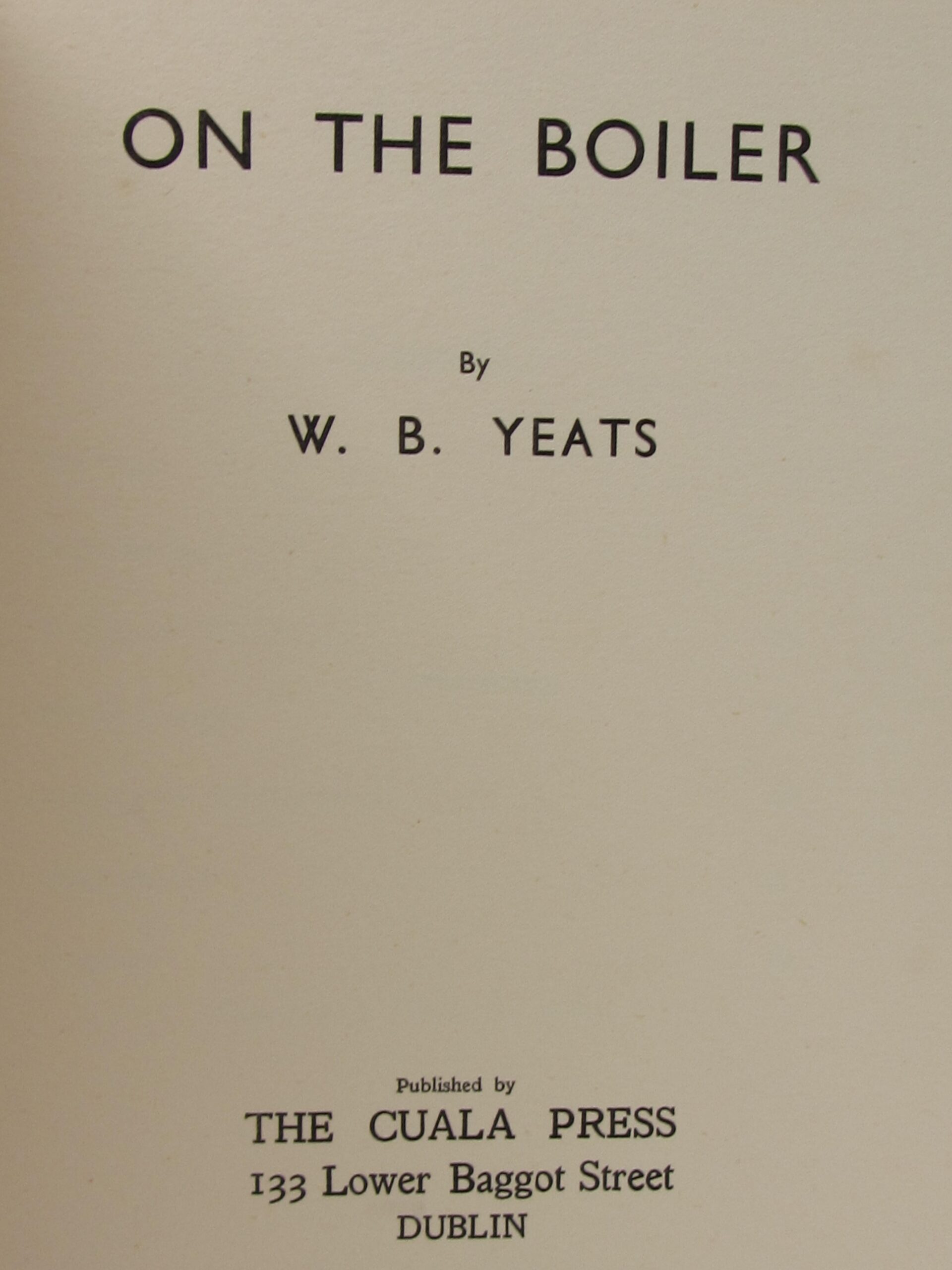 On the Boiler. Second Issue (1938) - Image 2