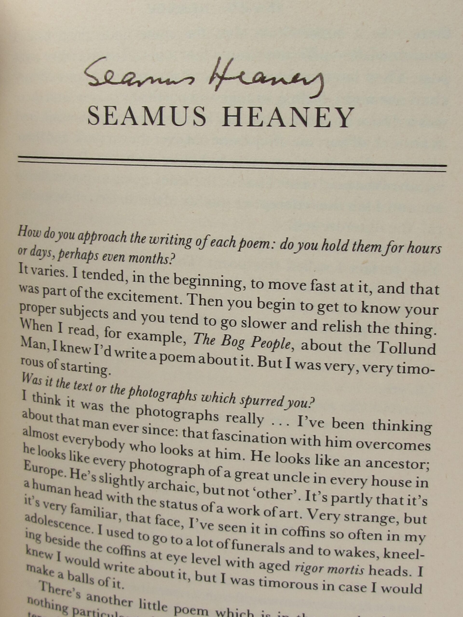 Viewpoints. Poets in Conversation. Signed Copy (1981) - Image 3
