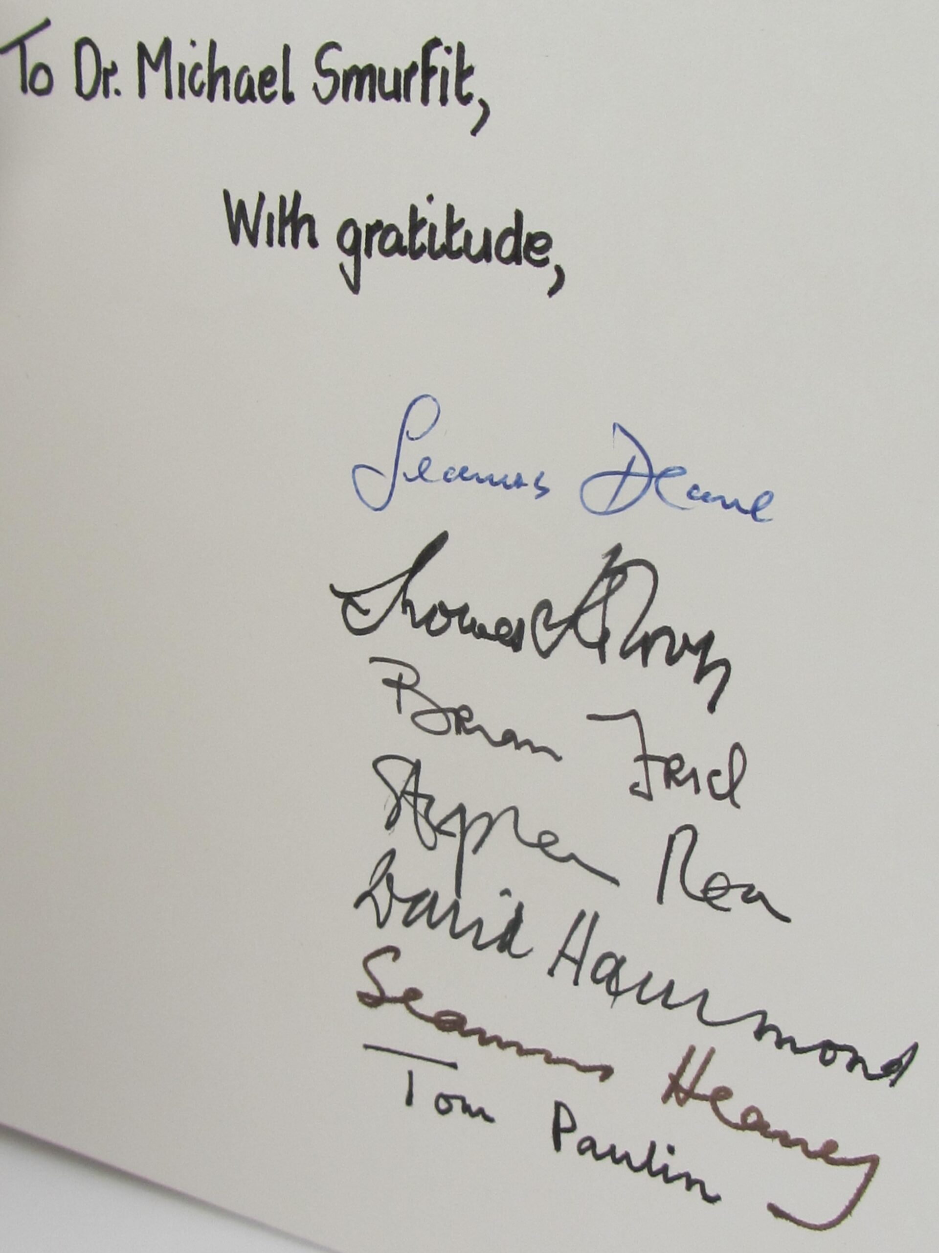 Field Day Anthology Of Irish Writing. Presentation Copy (1991) - Image 3