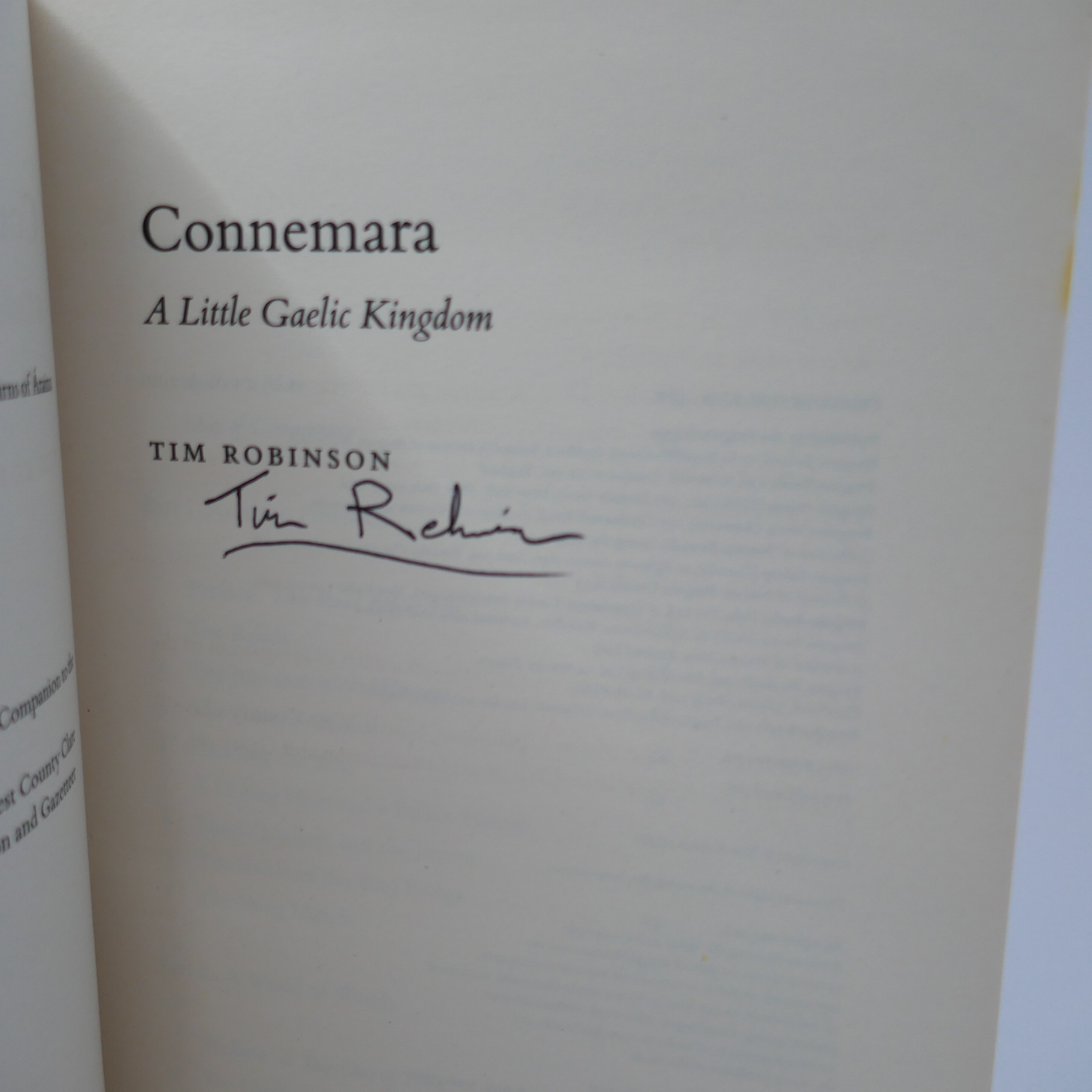 Connemara. Trilogy. Author Signed (2006-2011) - Image 5