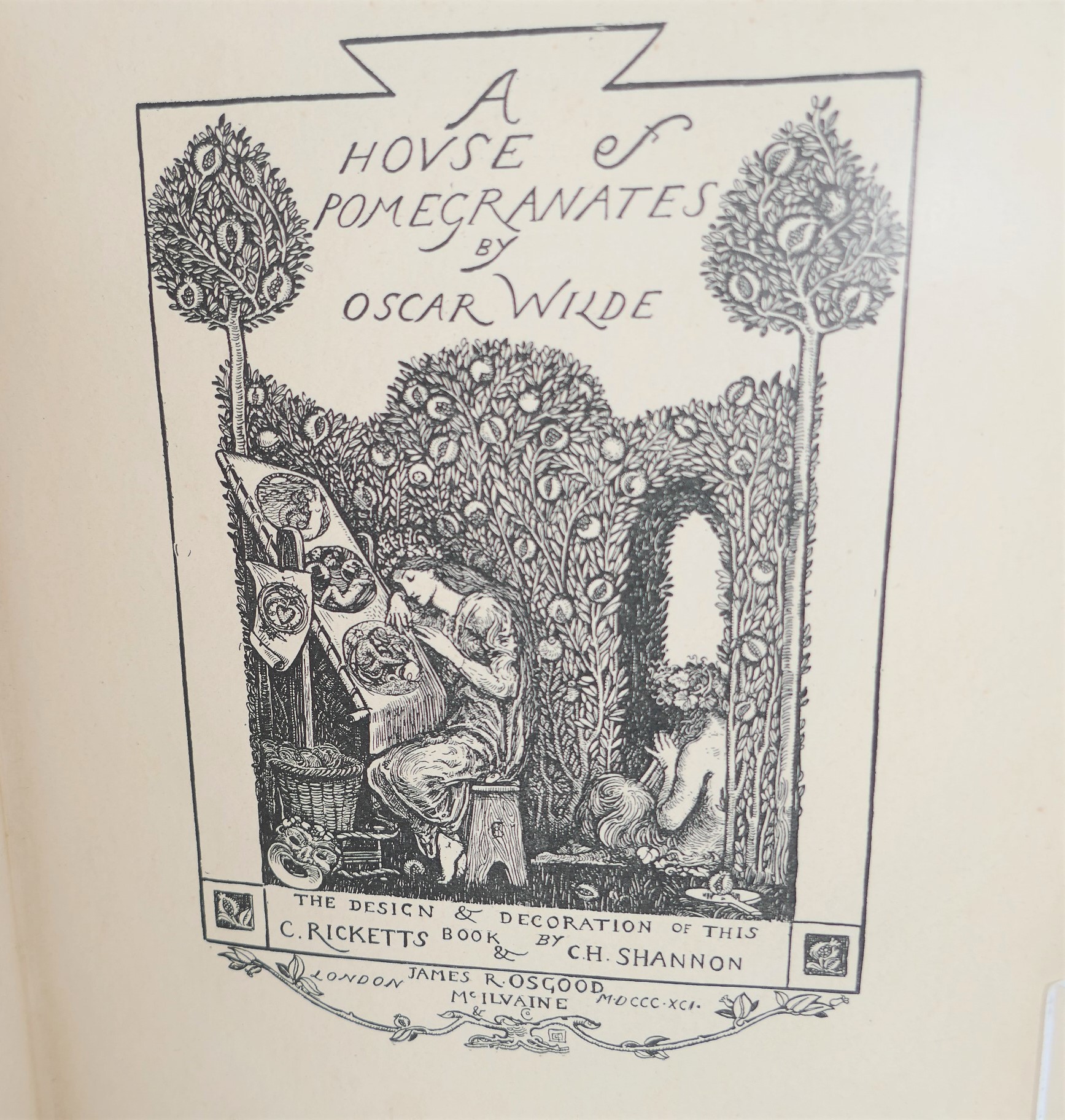 A House of Pomegranates. First Edition (1891) - Image 2