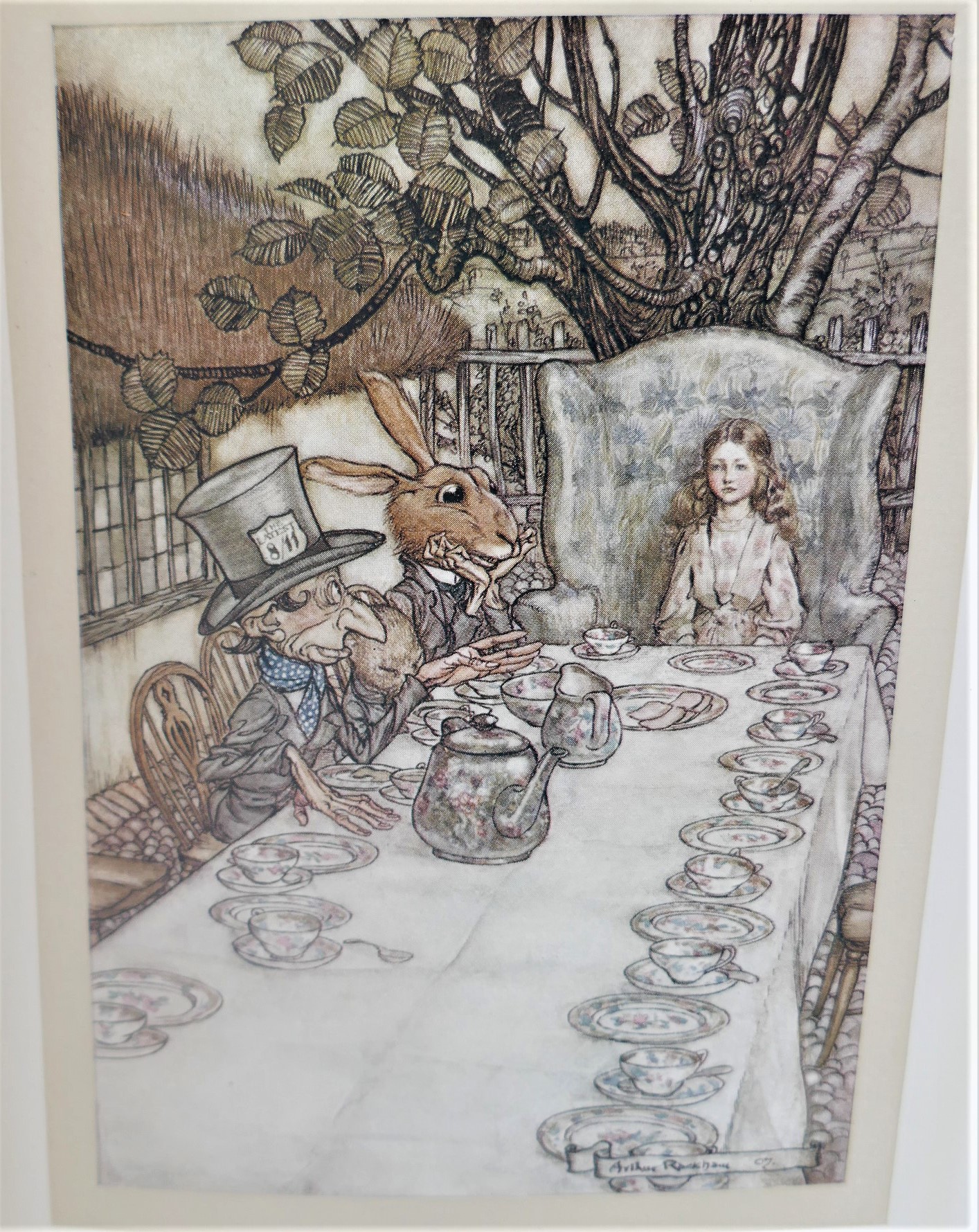 Alice's Adventures in Wonderland. Illustrated by Arthur Rackham (1919) - Image 6