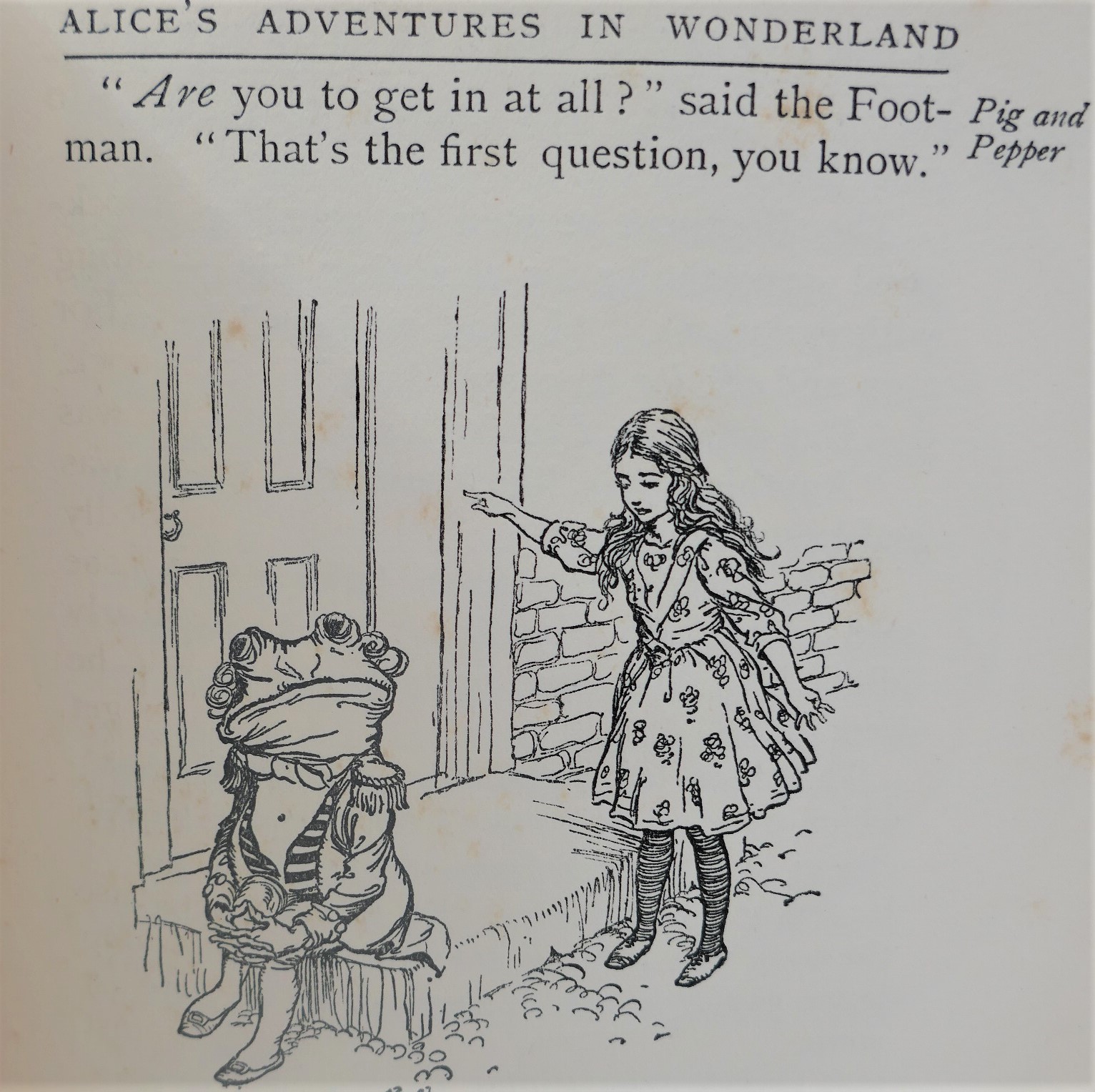 Alice's Adventures in Wonderland. Illustrated by Arthur Rackham (1930) - Image 9