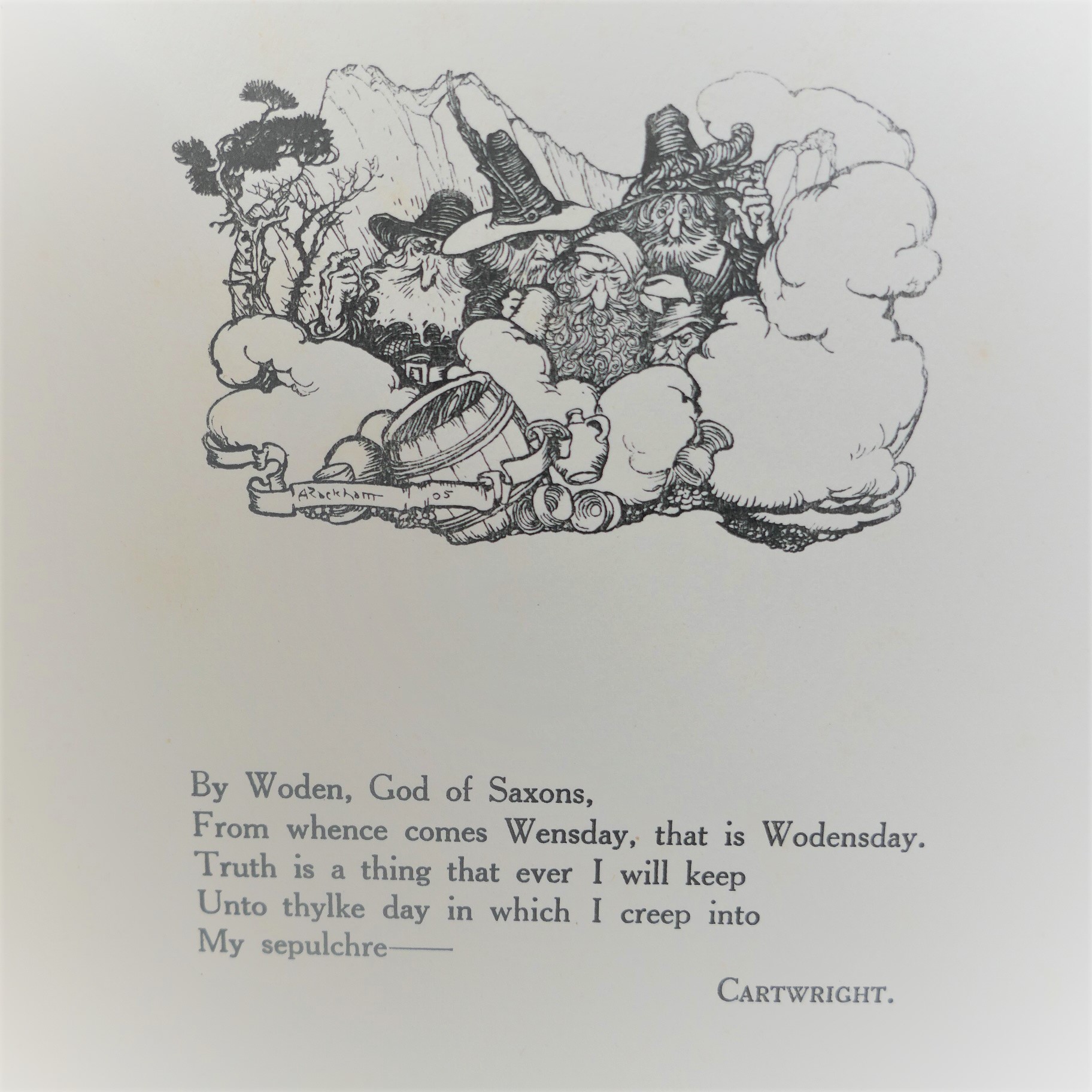 Rip Van Winkle. Illustrated by Arthur Rackham (1916) - Image 4
