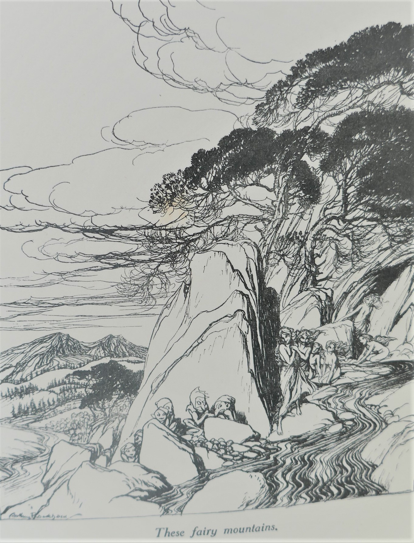 Rip Van Winkle. Illustrated by Arthur Rackham (1916) - Image 5