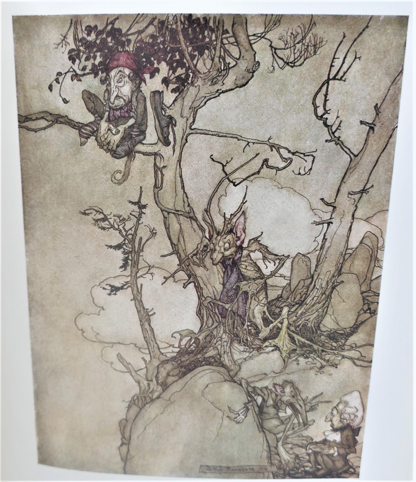 Rip Van Winkle. Illustrated by Arthur Rackham (1916) - Image 7