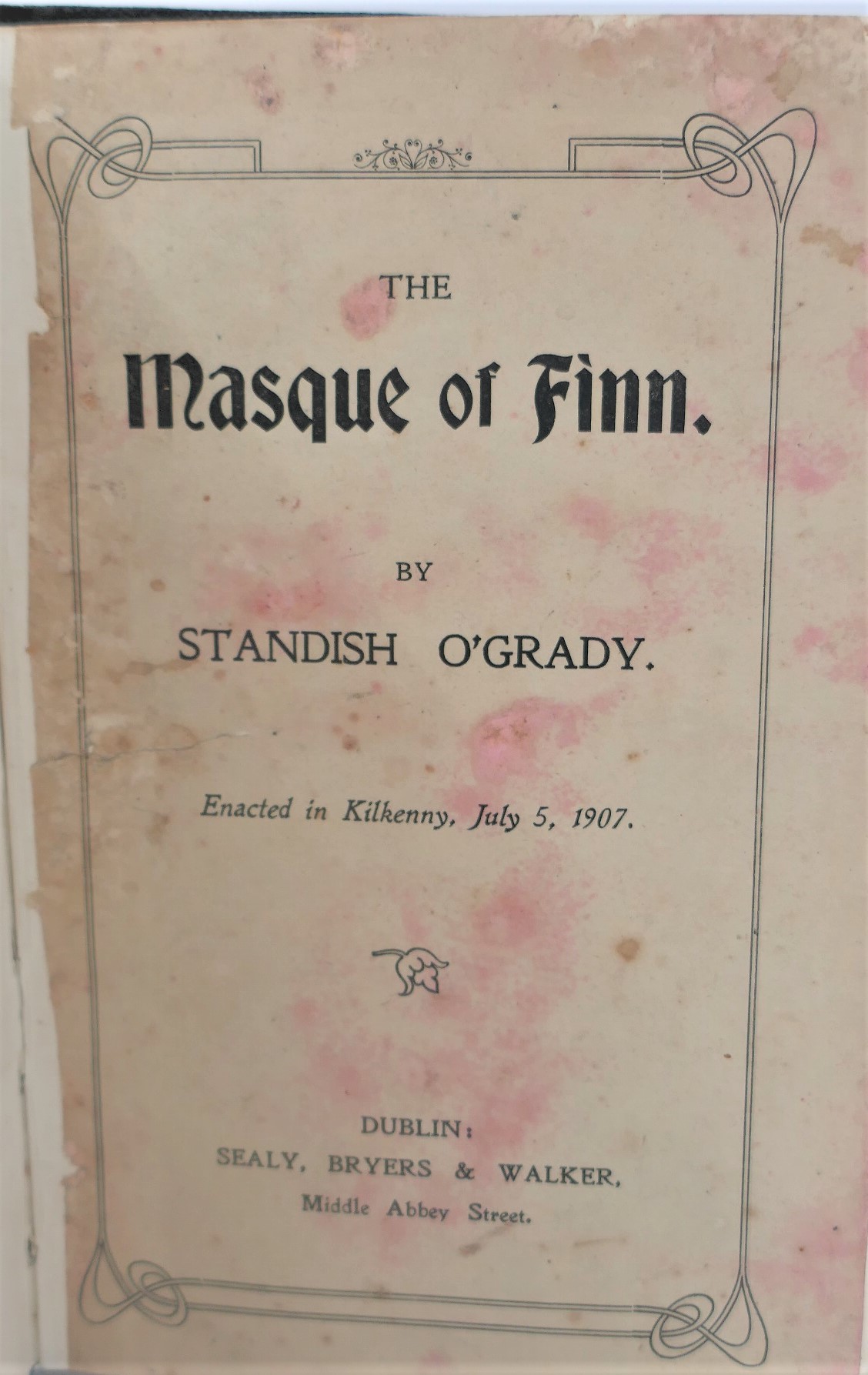 The Masque of Finn (1907) - Image 3