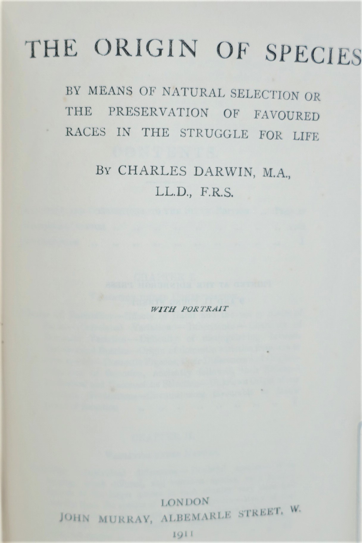 The Origin of Species by Means of Natural Selection (1901) - Image 4