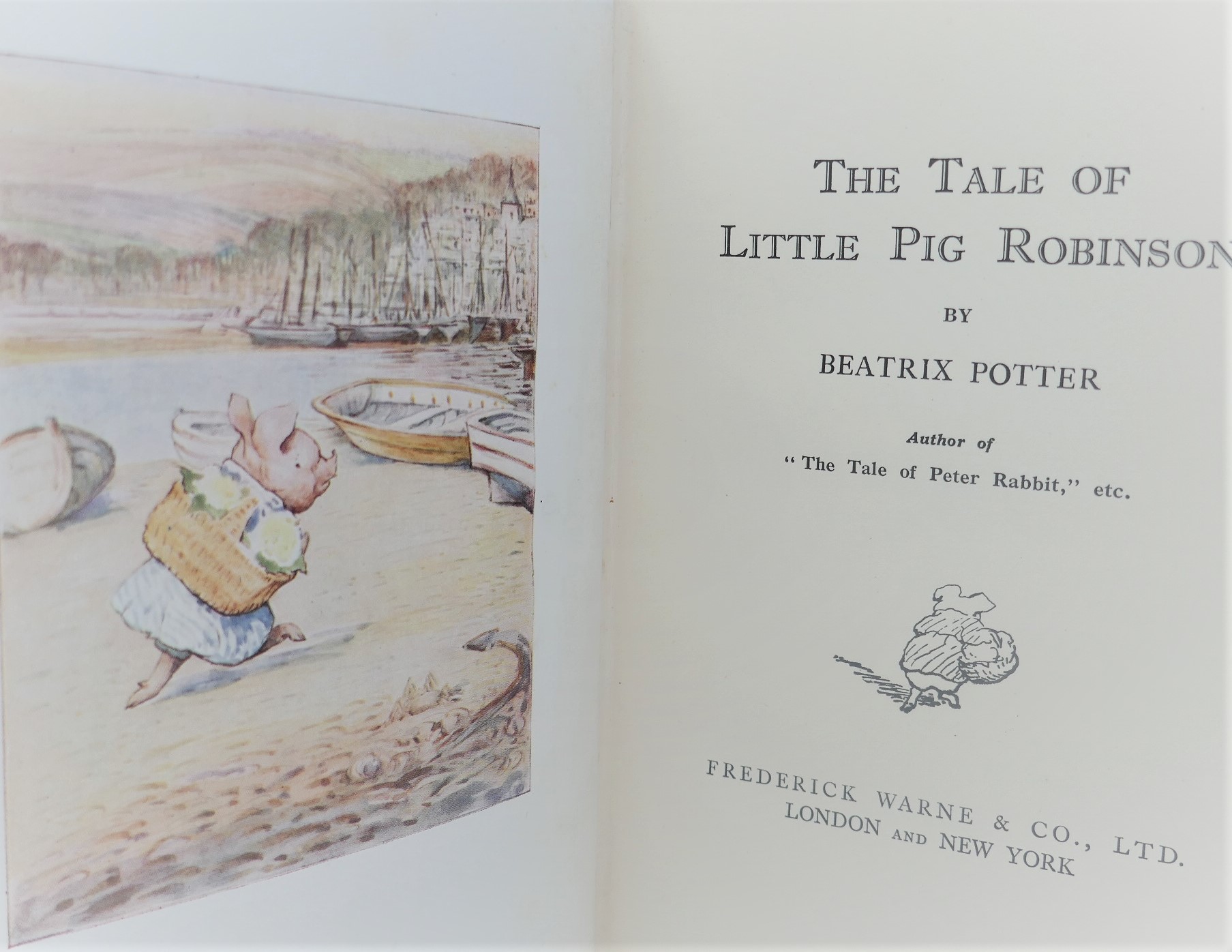 The Tale of Little Pig Robinson. First Edition (1930) - Image 2