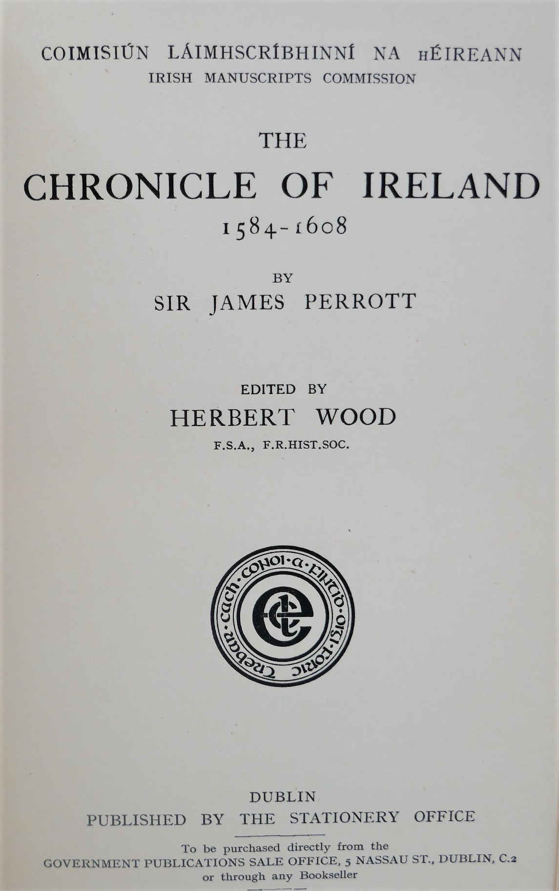 The Chronicles of Ireland 1584-1608 - Image 3