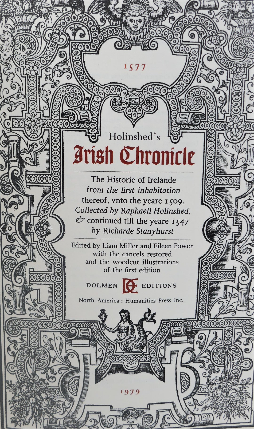 Holinshed's Irish Chronicle (1509-1547) - Image 2