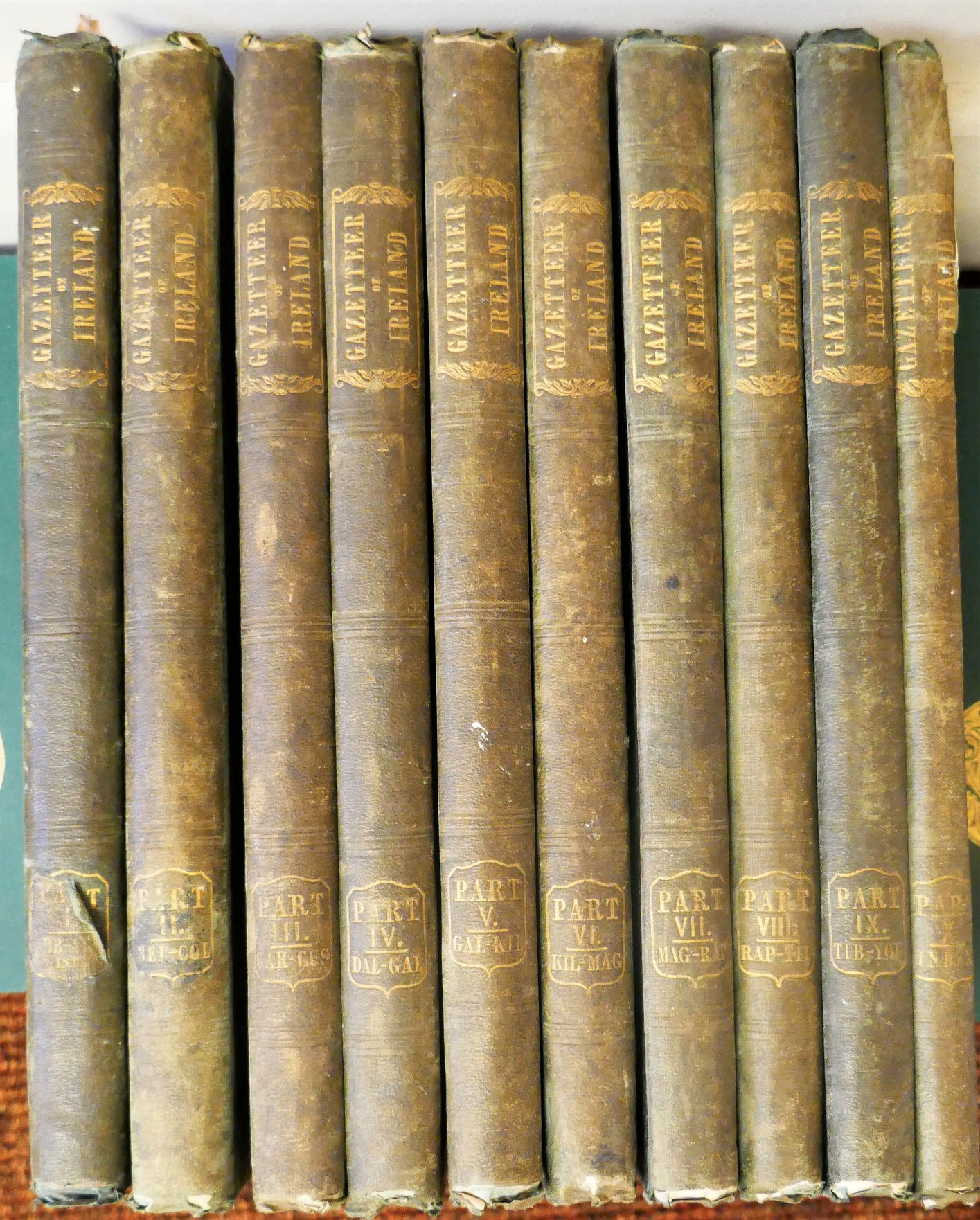 The Parliamentary Gazetteer of Ireland. Ten Parts (1846) - Image 9