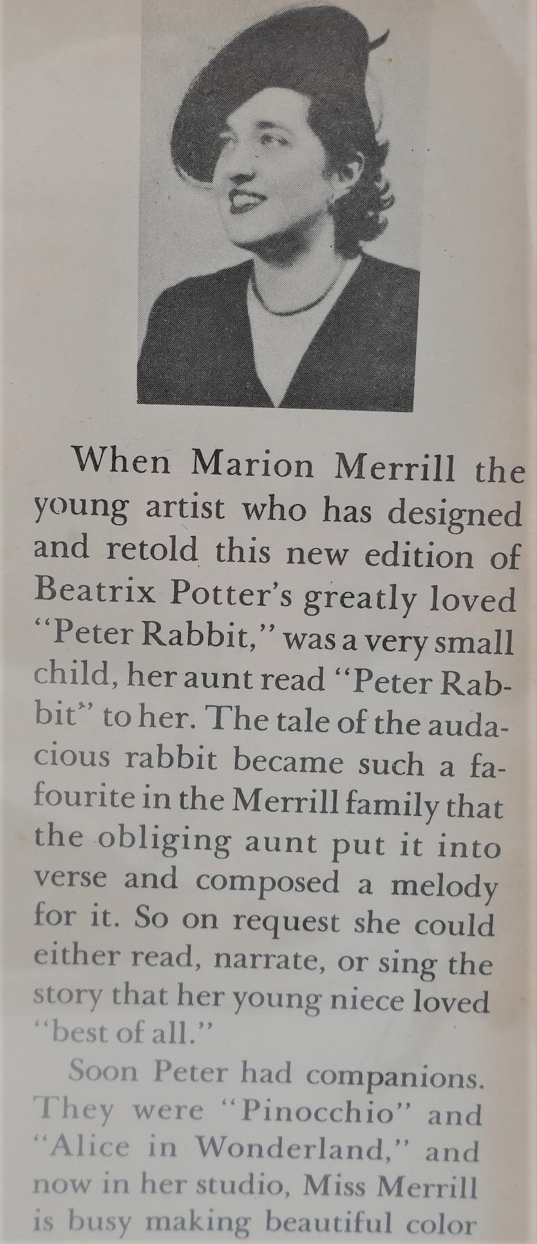 The Animated Peter Rabbit by Marion Merrill (1945) - Image 6