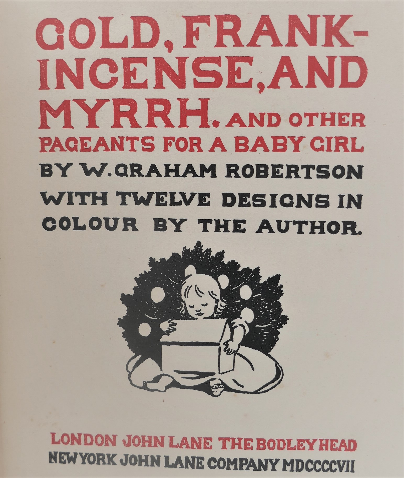Gold, Frank-Incense, and Myrrh. Pageants For A Baby Girl (1907) - Image 5
